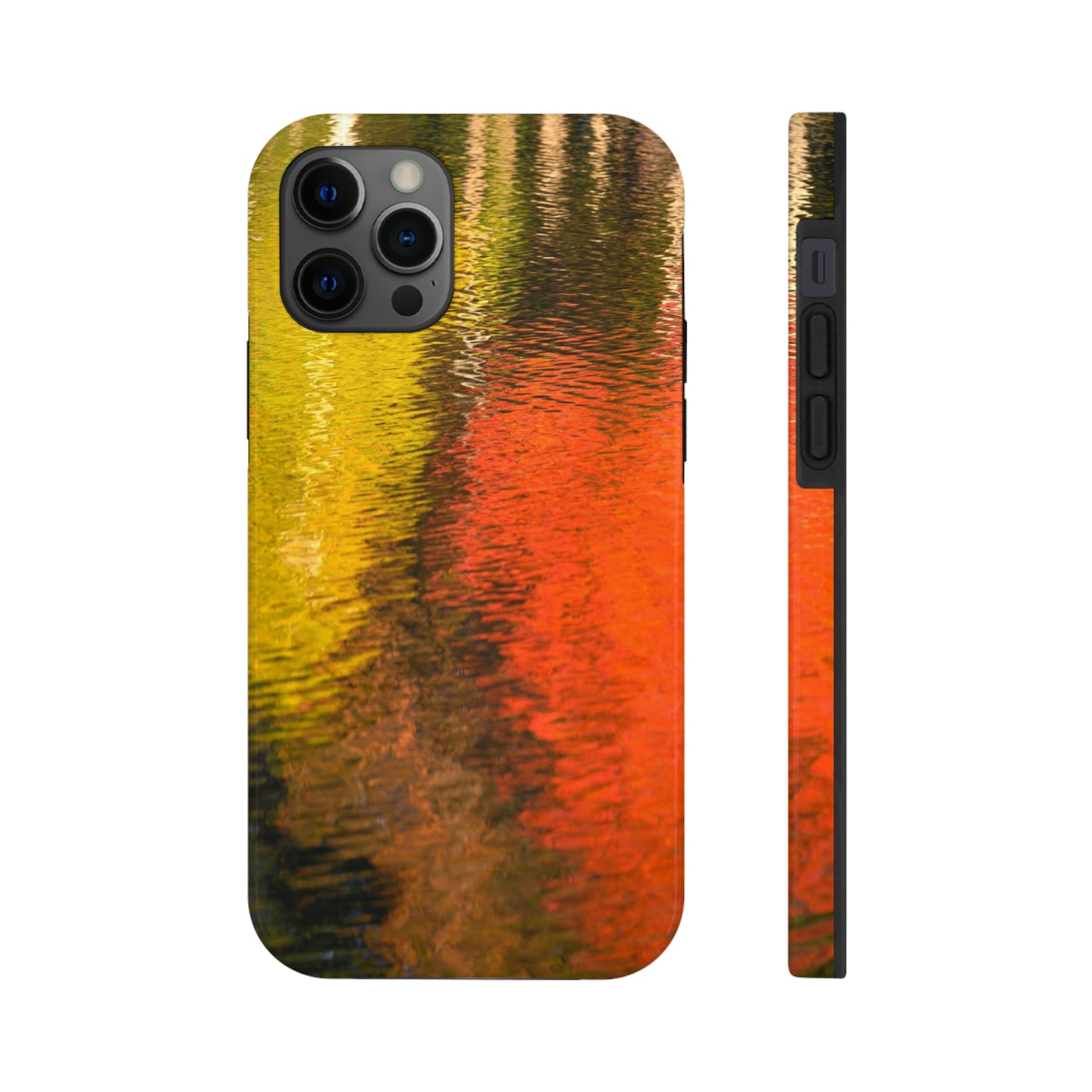 Impact Resistant Phone Case - Reflections of Autumn