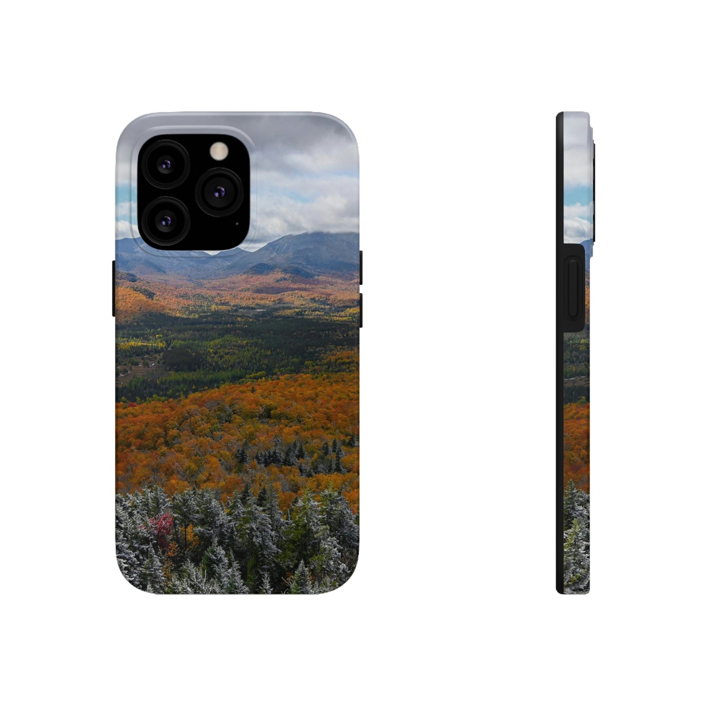 Impact Resistant Phone Case - Frosty Fall Day, Mt. Van Hoevenberg