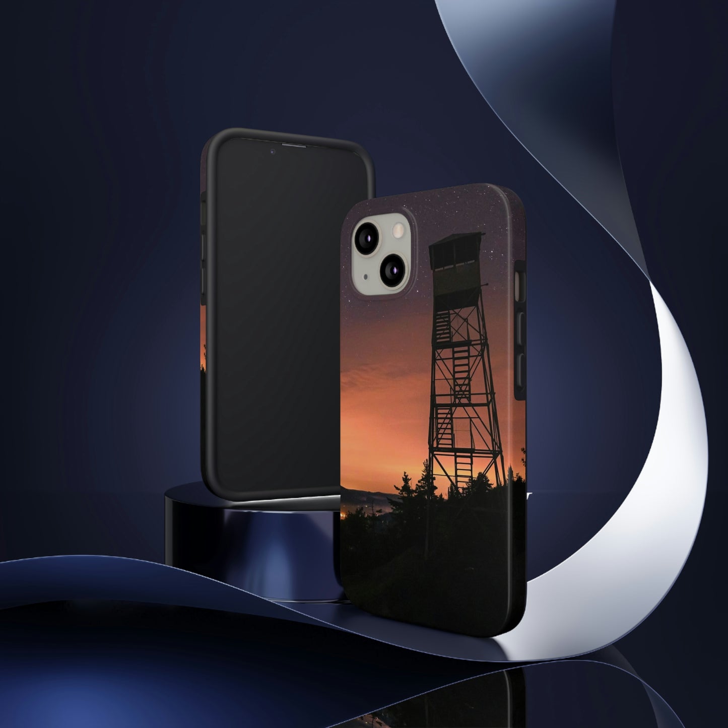 Impact Resistant Phone Case - Starry Night, Bald Mt.