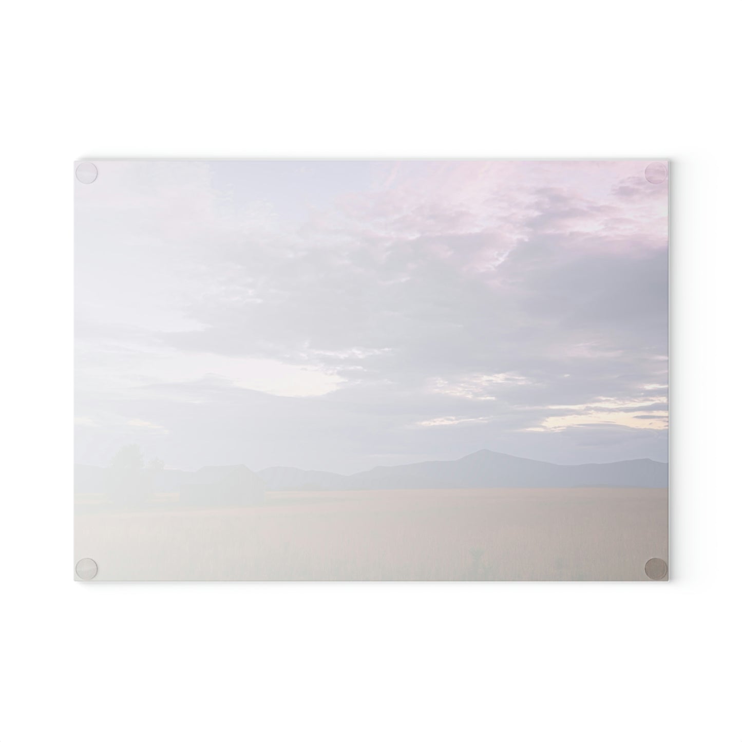 Glass Cutting Board - Norman Ridge