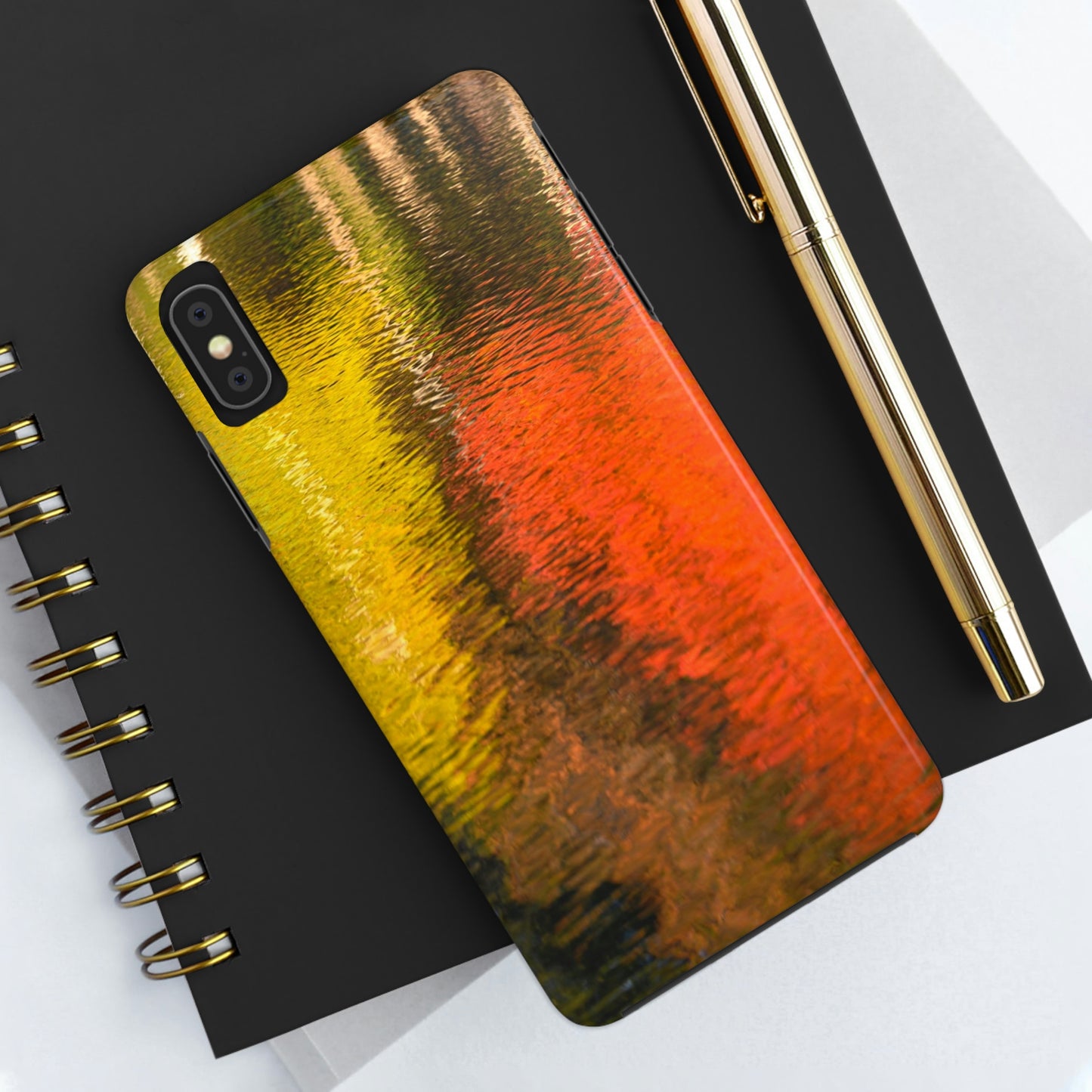 Impact Resistant Phone Case - Reflections of Autumn