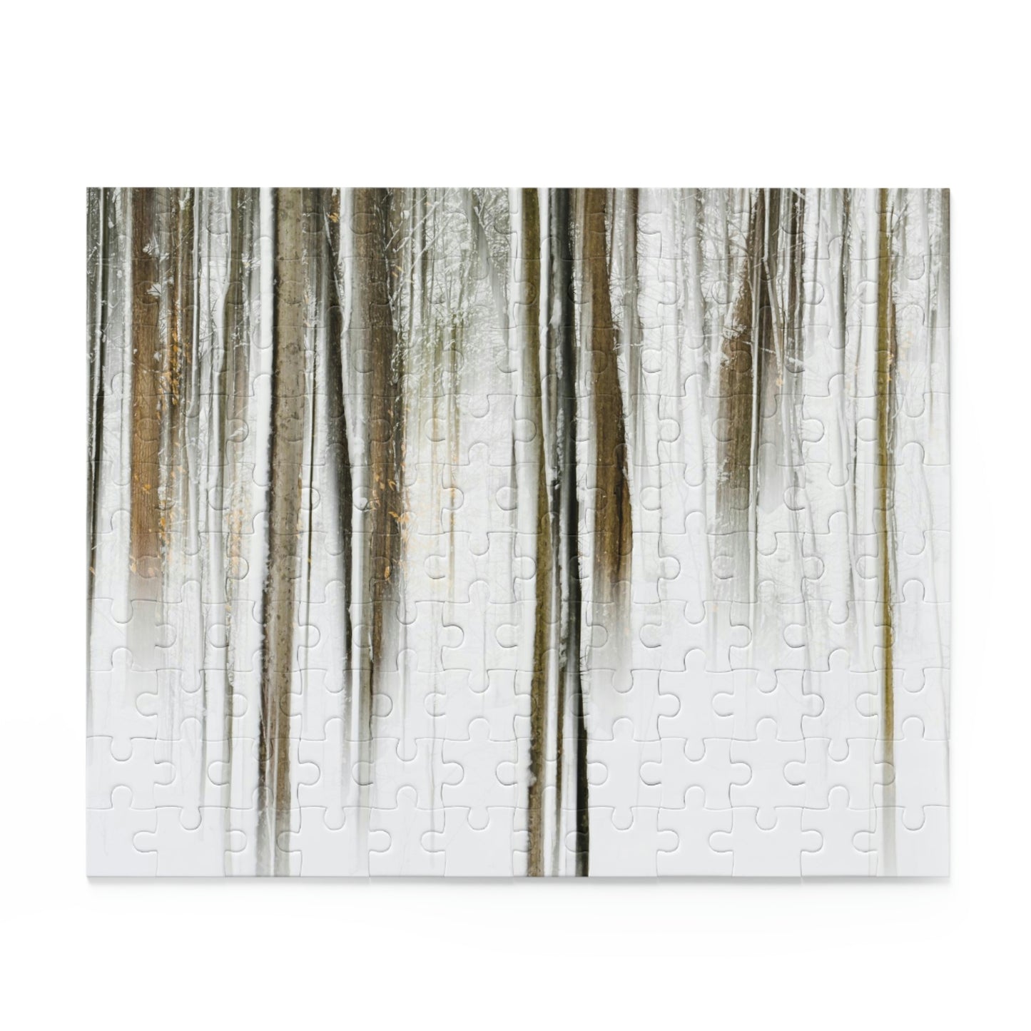 Puzzle - Abstract Winter Woods