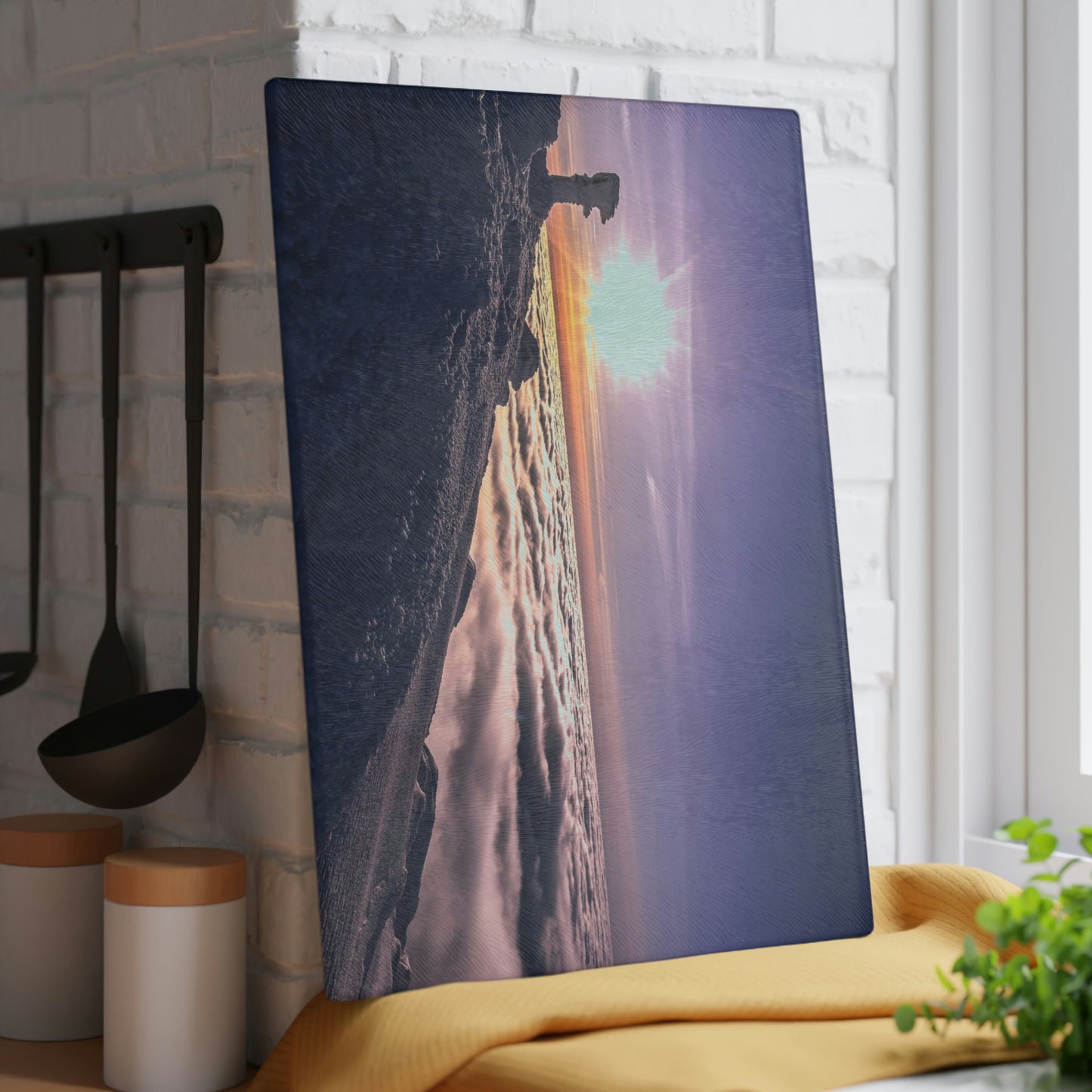Glass Cutting Board - Shine Like a Diamond