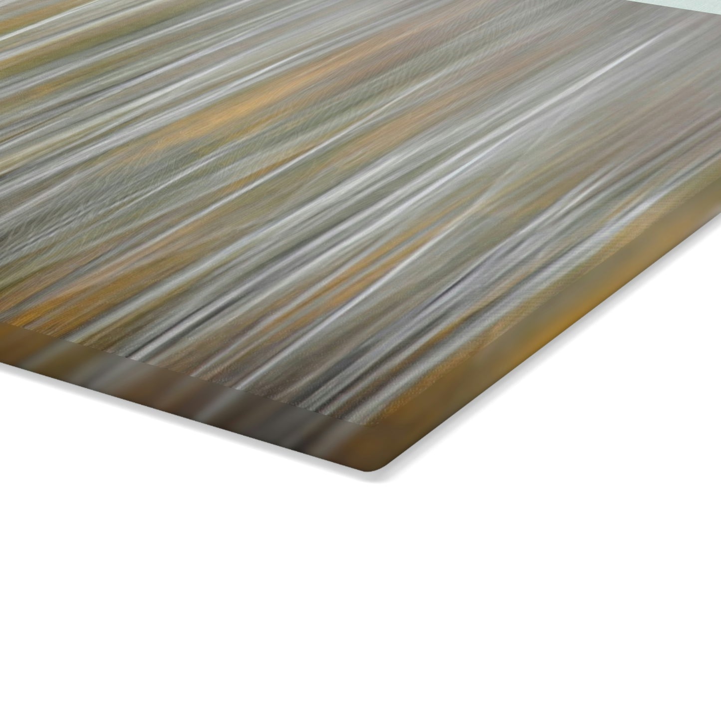 Glass Cutting Board - Abstract Autumn