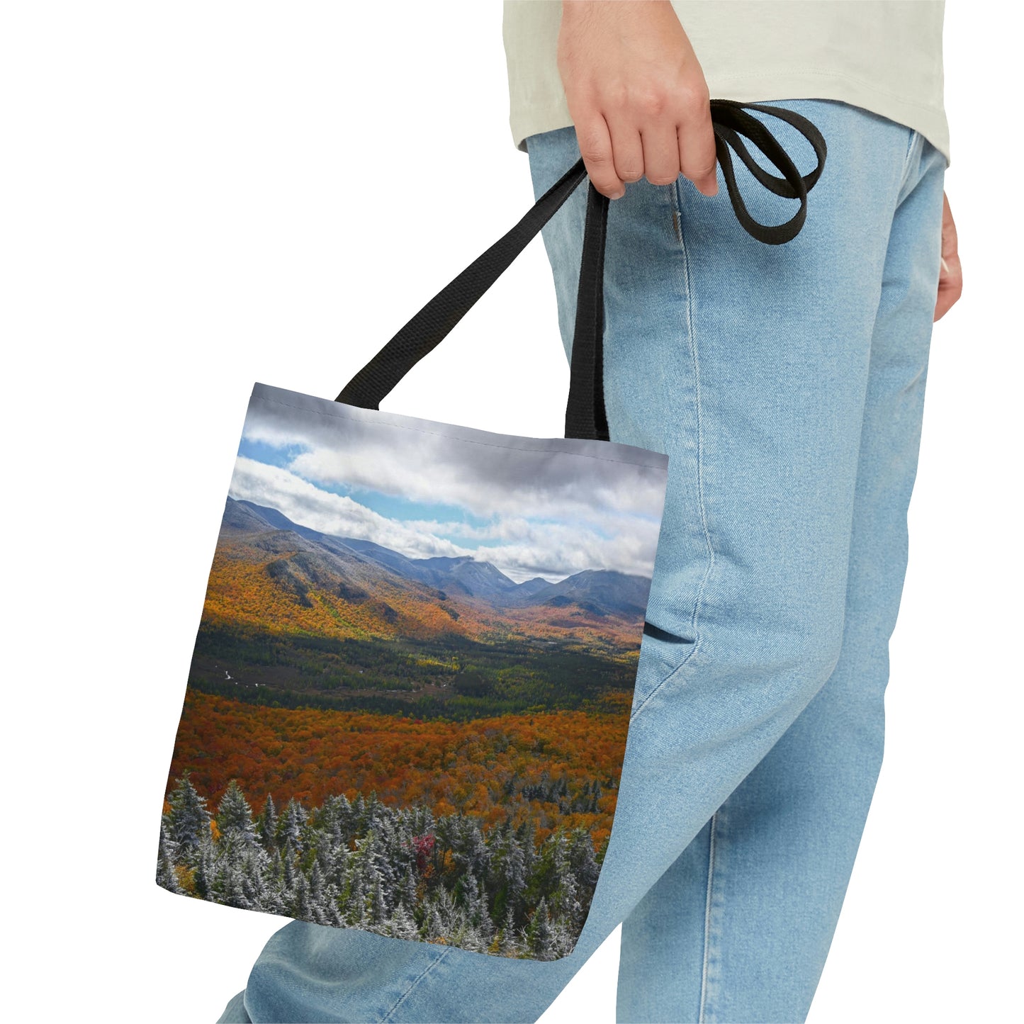 Tote Bag - Frosty Fall Day, Mt. Van Hoevenberg
