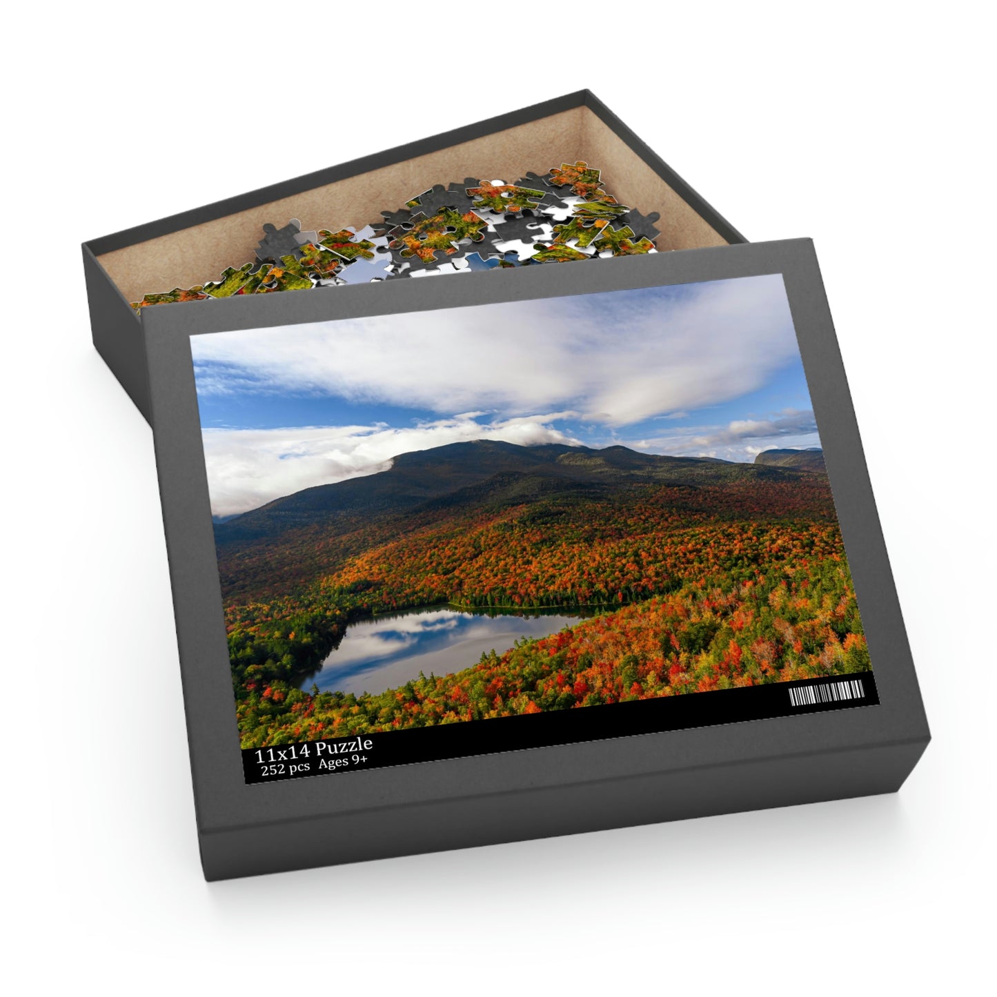 Puzzle - Heart Lake, Autumn
