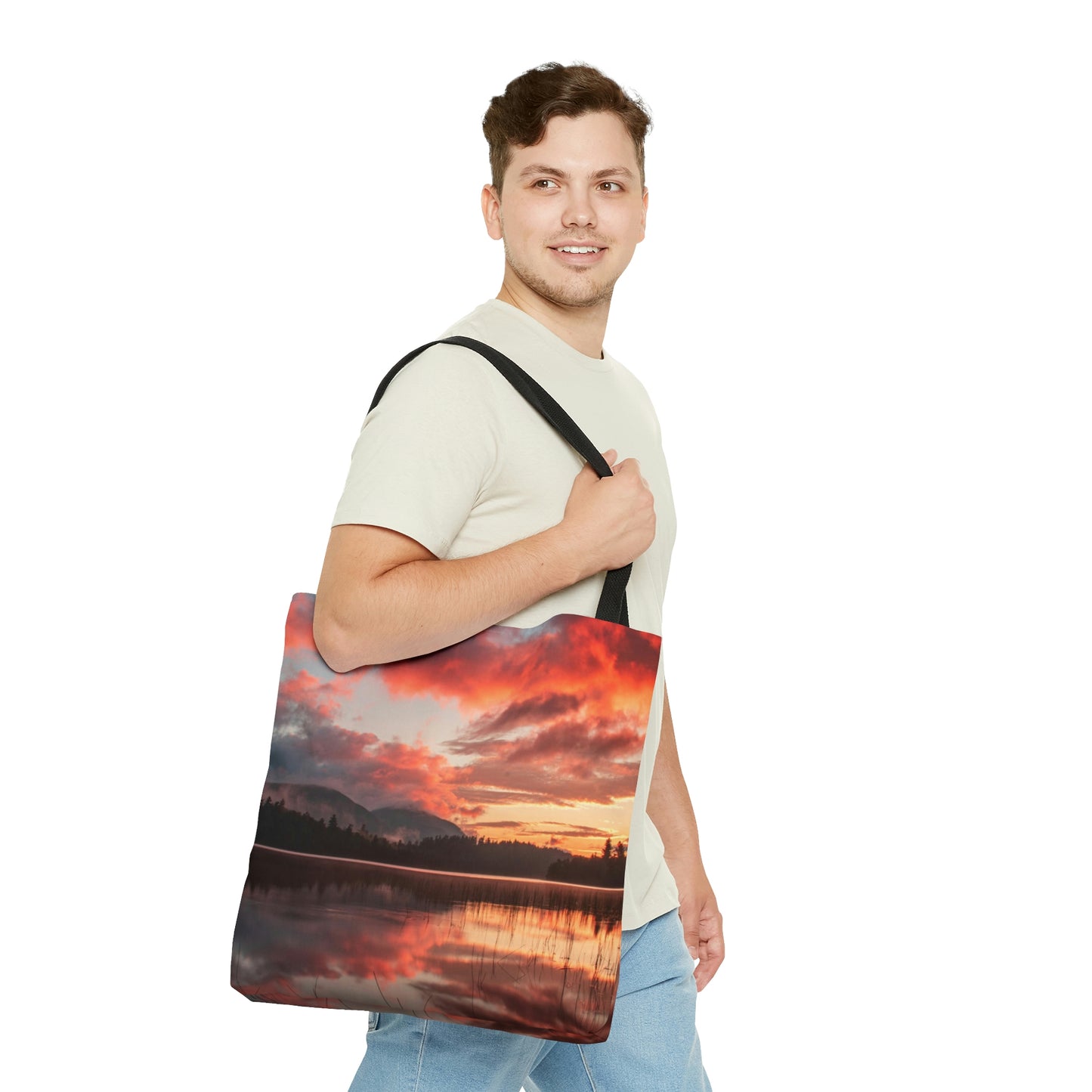 Tote Bag - Connery Pond Sunrise