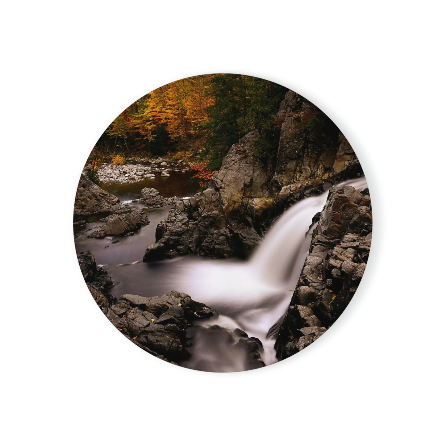 Cork Back Coaster - Split Rock Falls
