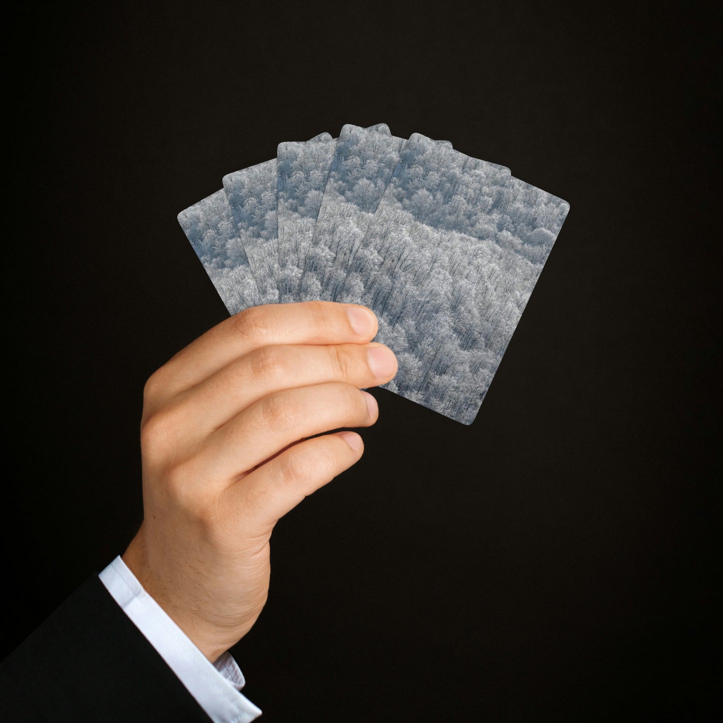Playing Cards - Frozen Trees