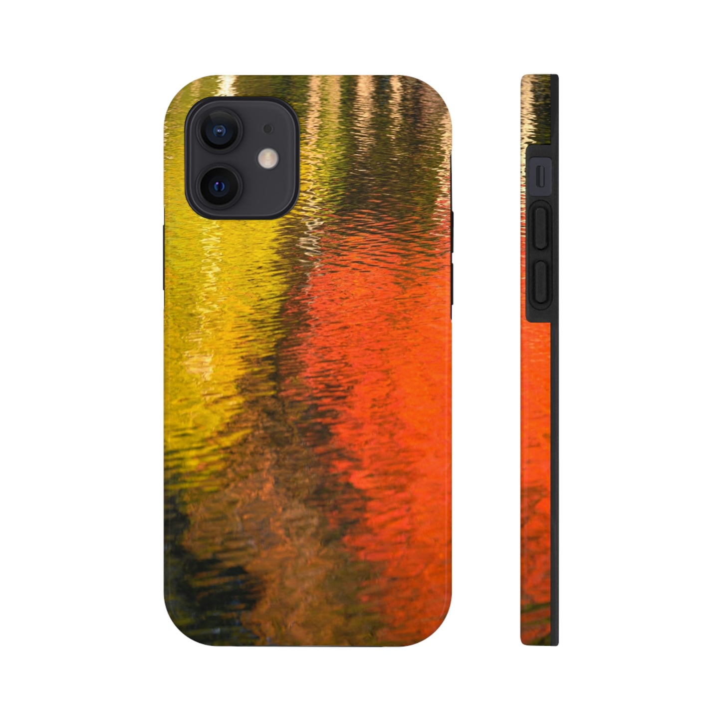 Impact Resistant Phone Case - Reflections of Autumn