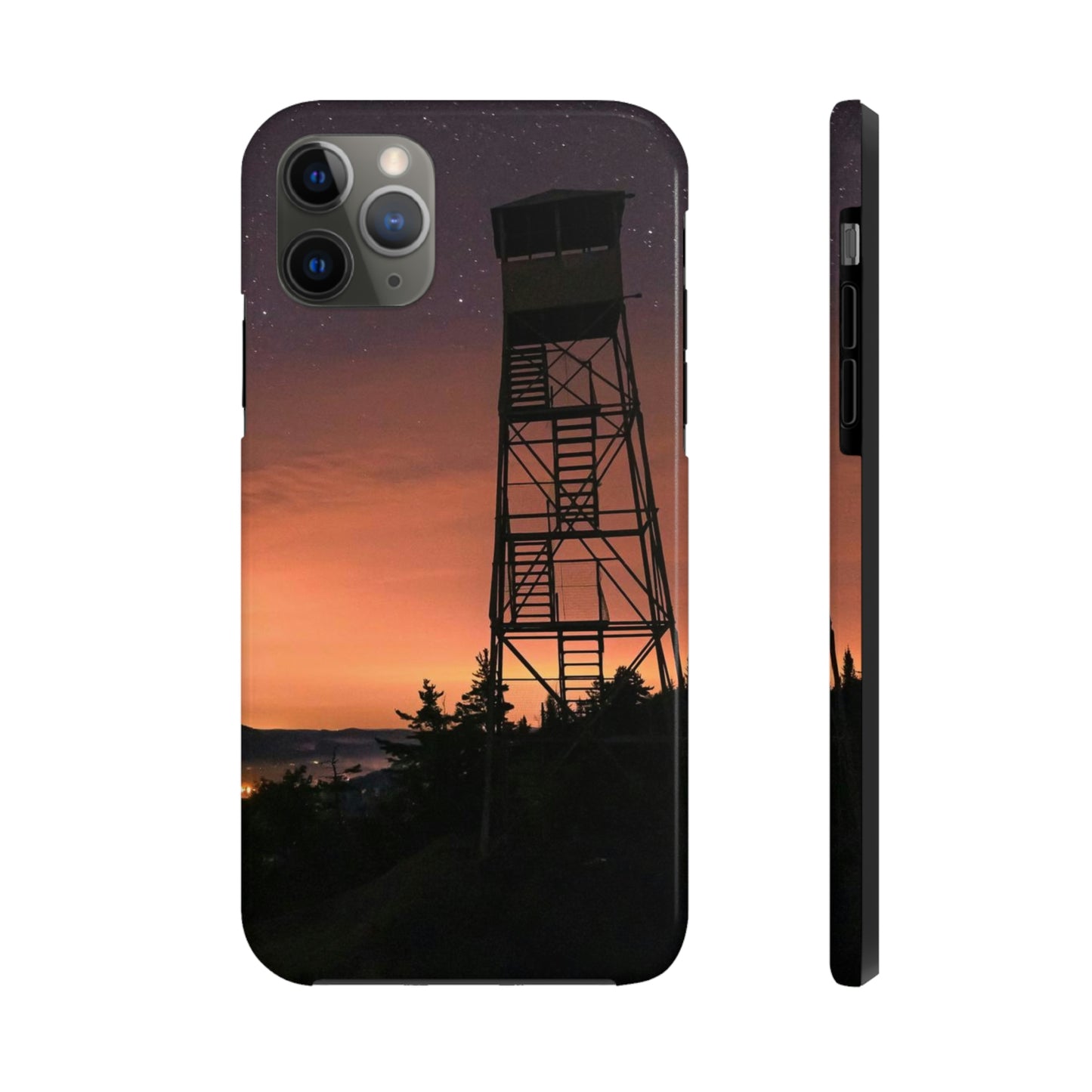 Impact Resistant Phone Case - Starry Night, Bald Mt.