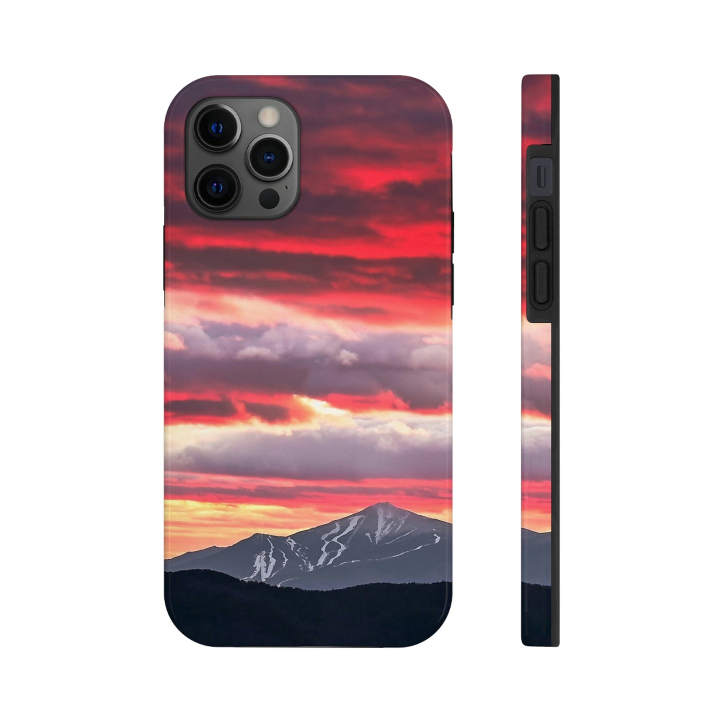 Impact Resistant Phone Case - Whiteface Mt. Sunset
