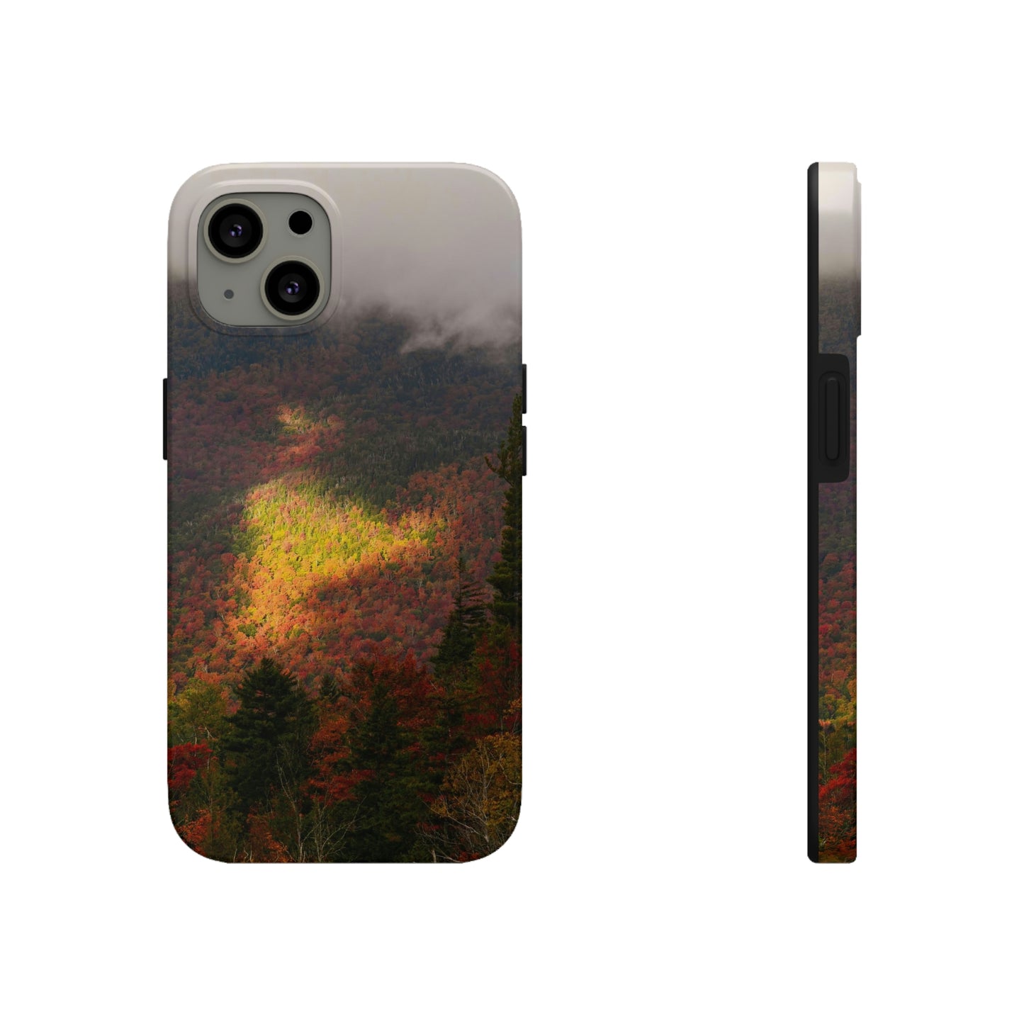 Impact Resistant Phone Case - Adirondack Fall Fog & Foliage