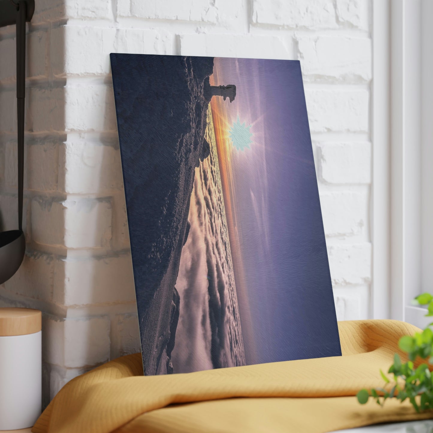 Glass Cutting Board - Shine Like a Diamond