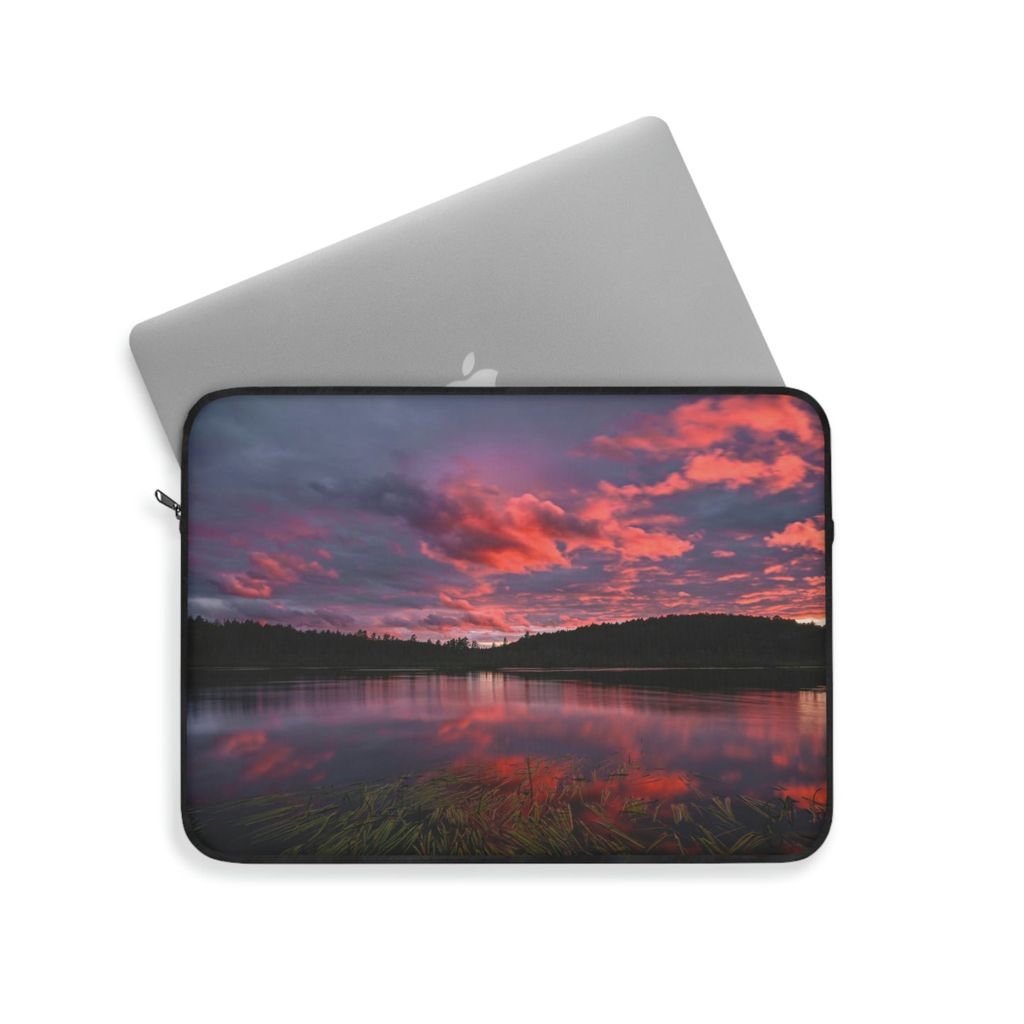 Laptop Sleeve - Reflections of Summer, Colby Lake
