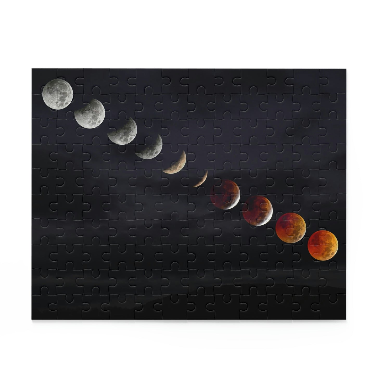 Puzzle - Lunar Eclipse Timelapse