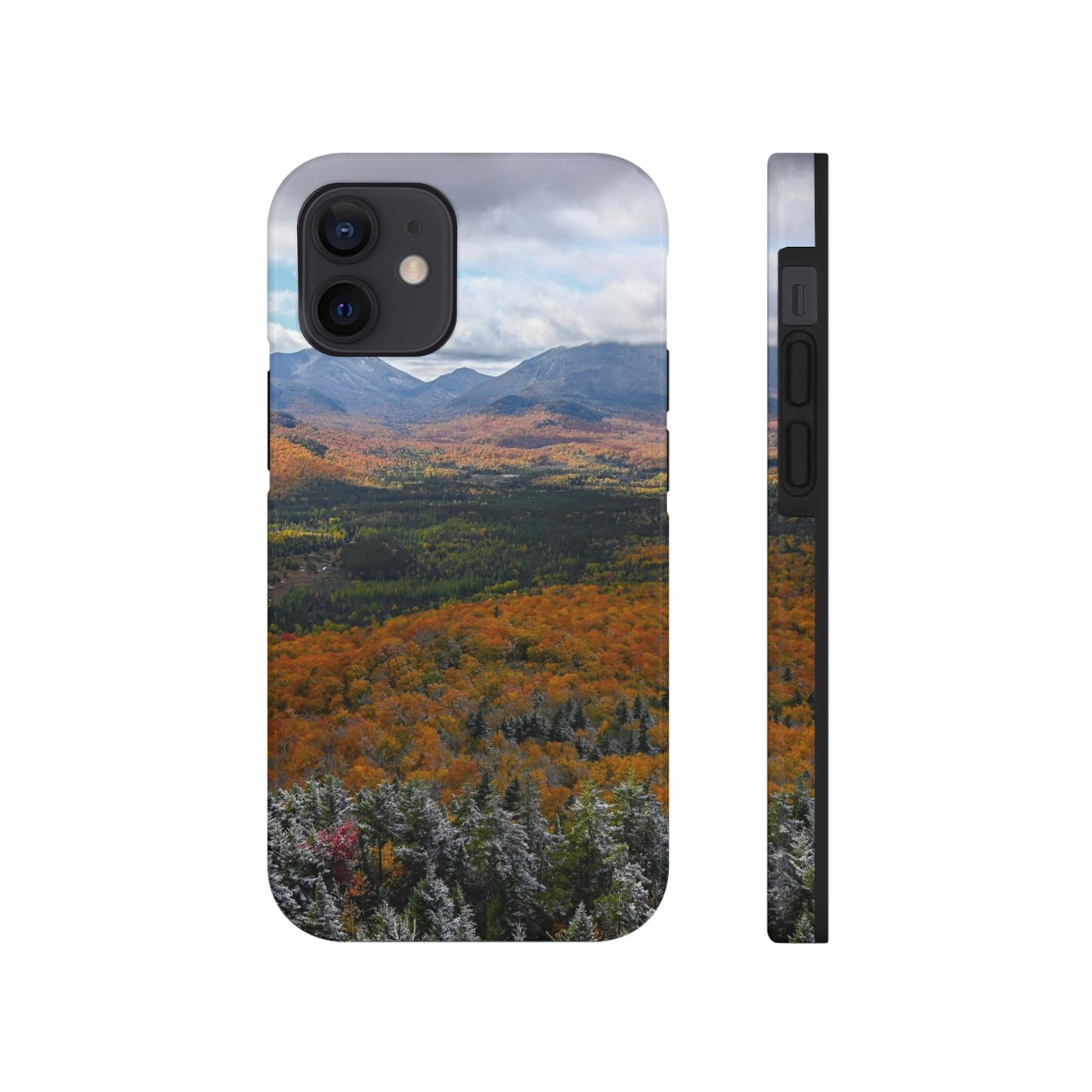 Impact Resistant Phone Case - Frosty Fall Day, Mt. Van Hoevenberg