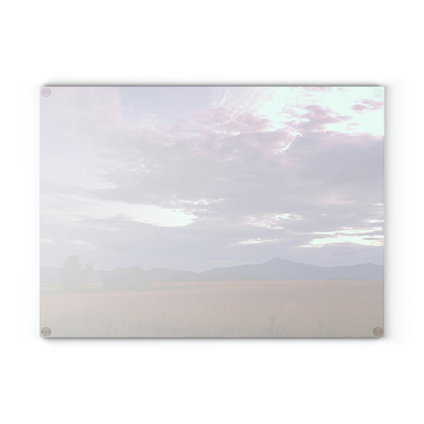 Glass Cutting Board - Norman Ridge
