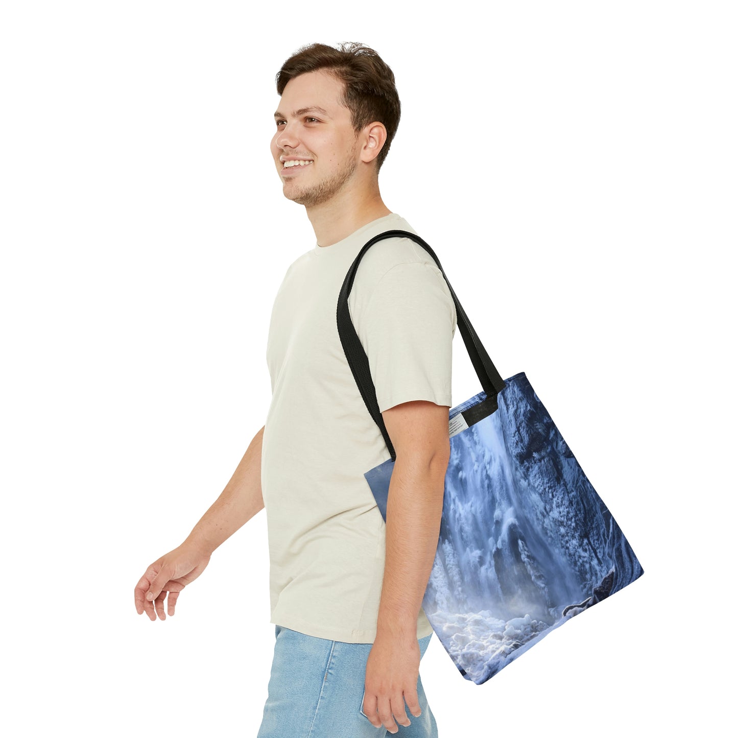 Tote Bag - Frozen Rainbow Falls
