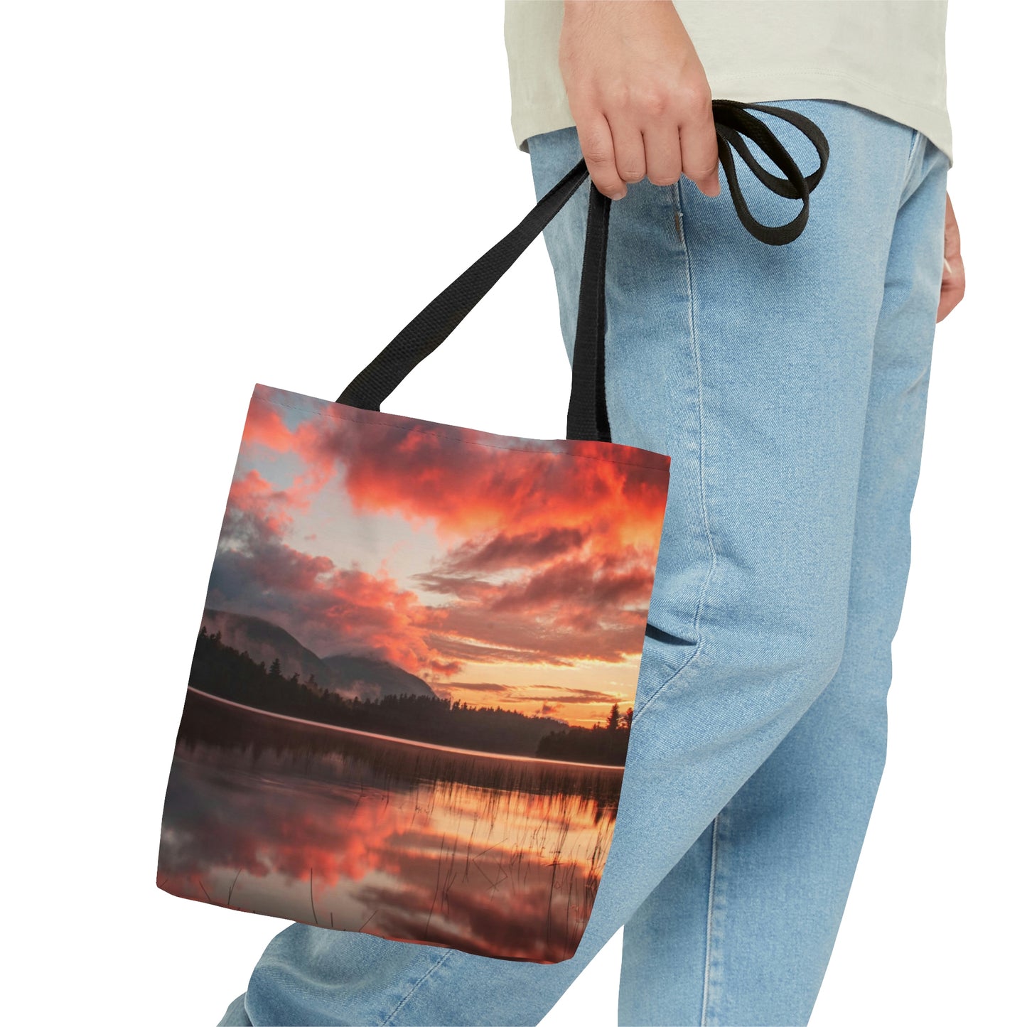 Tote Bag - Connery Pond Sunrise