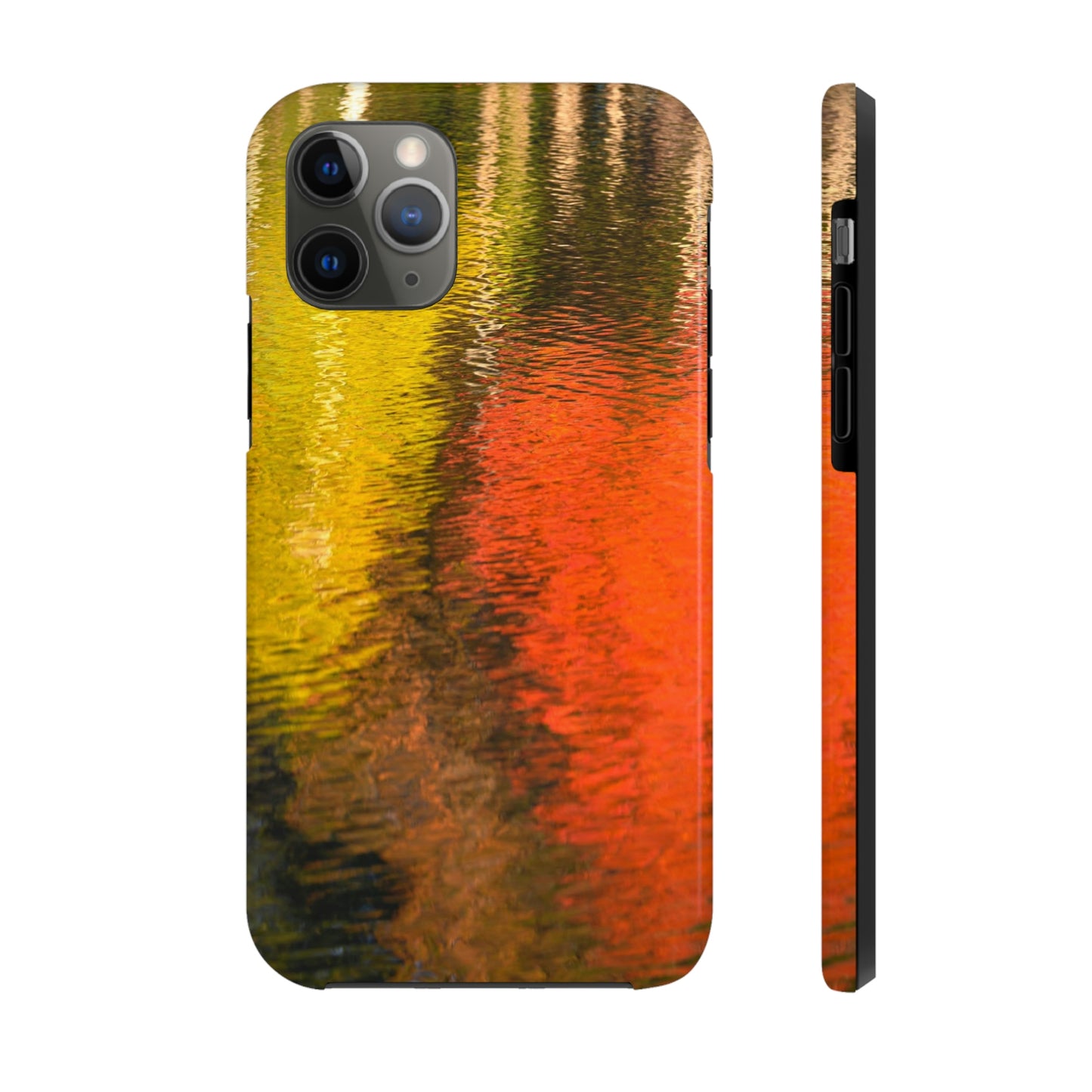 Impact Resistant Phone Case - Reflections of Autumn