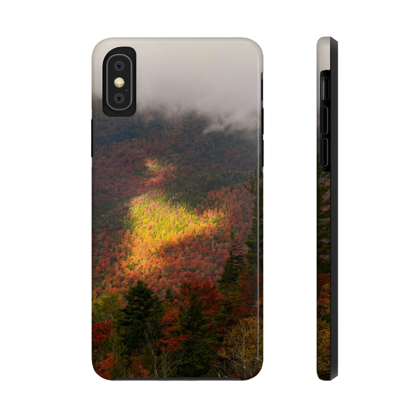 Impact Resistant Phone Case - Adirondack Fall Fog & Foliage