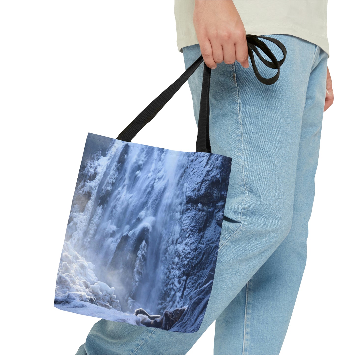 Tote Bag - Frozen Rainbow Falls