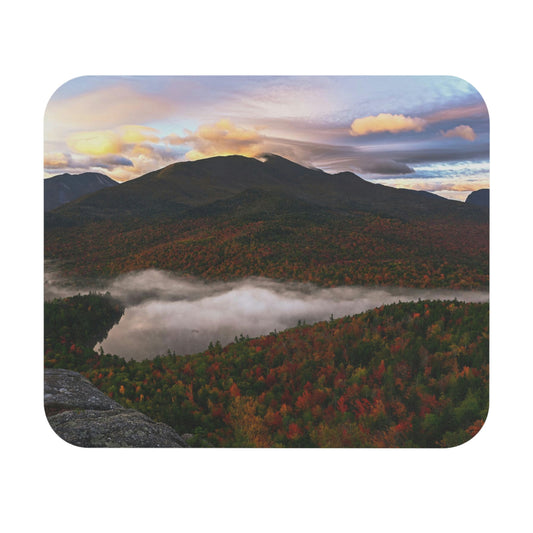 Autumn Sunrise over Heart Lake Mouse Pad