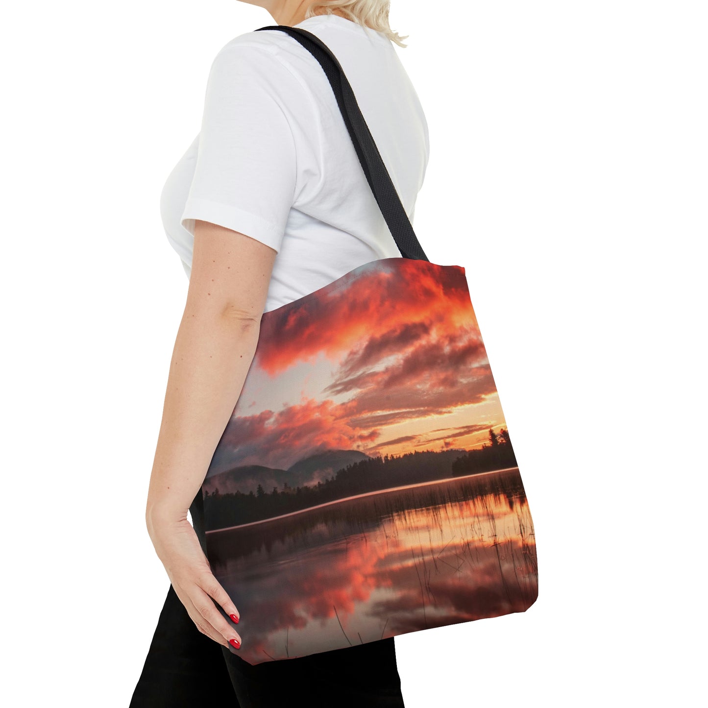 Tote Bag - Connery Pond Sunrise