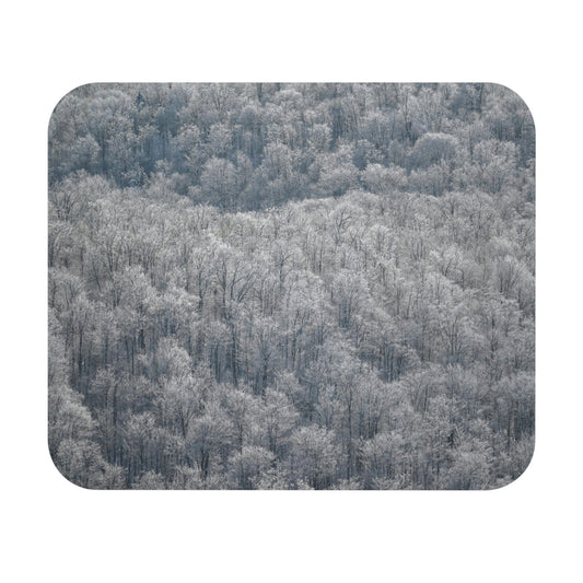 Frozen Trees Mouse Pad