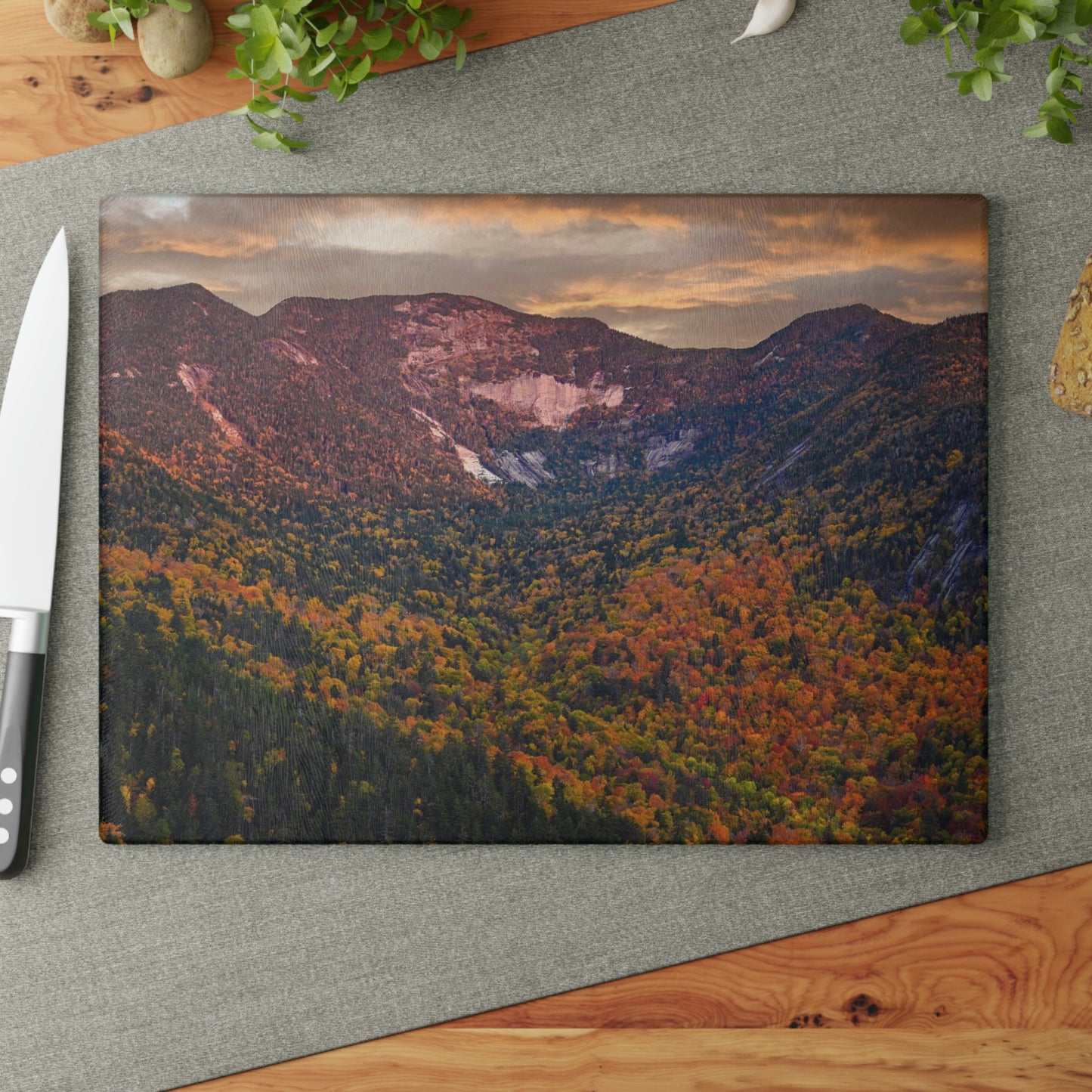 Glass Cutting Board - Gothics Mountain