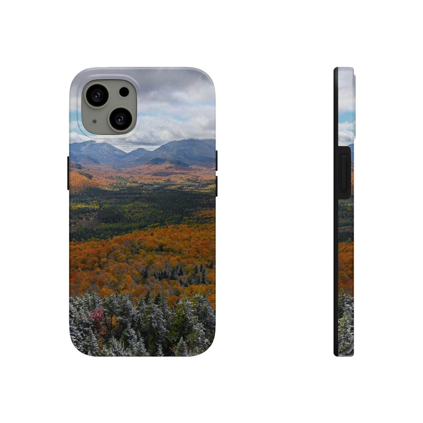 Impact Resistant Phone Case - Frosty Fall Day, Mt. Van Hoevenberg