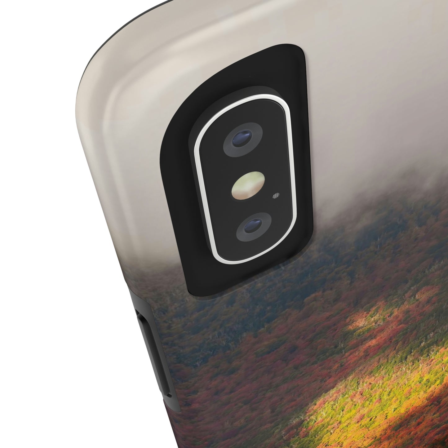 Impact Resistant Phone Case - Adirondack Fall Fog & Foliage