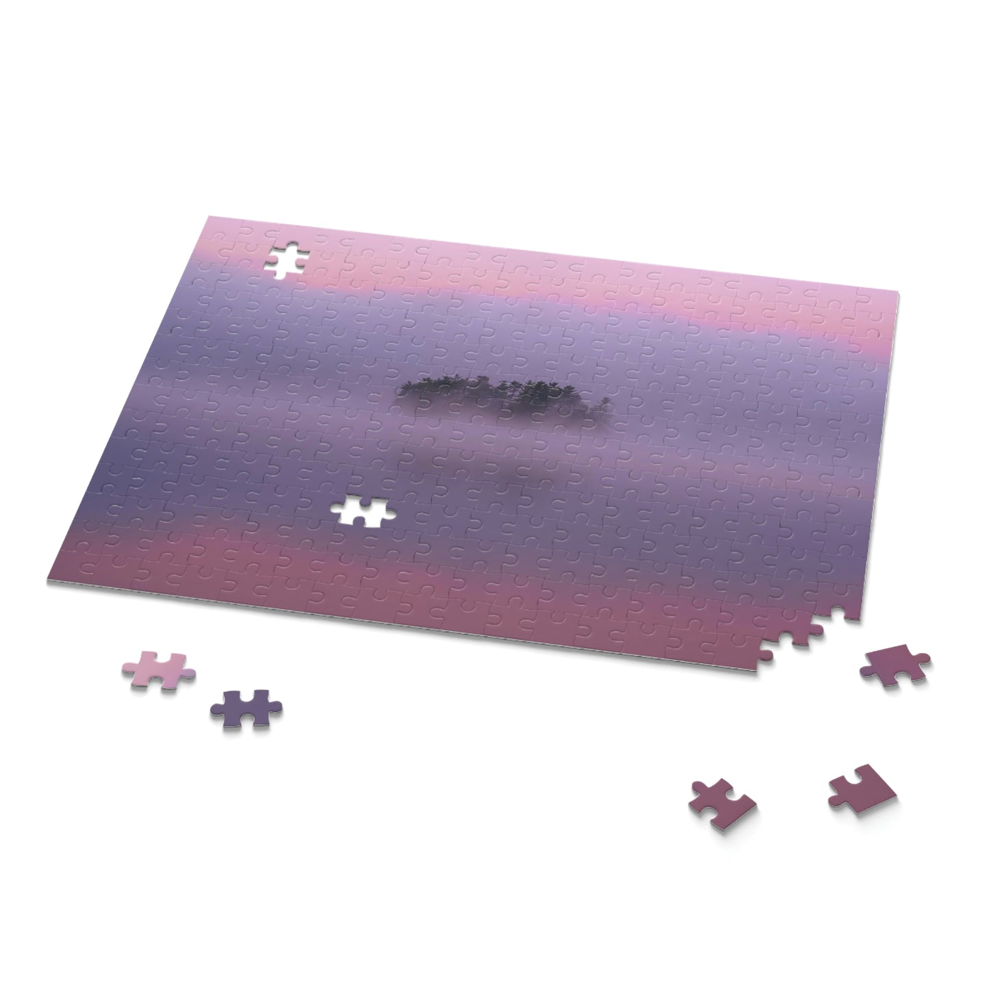 Puzzle - Crisp Autumn Sunrise, Tupper Lake