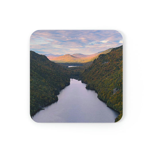 Cork Back Coaster - Indian Head Autumn Morning