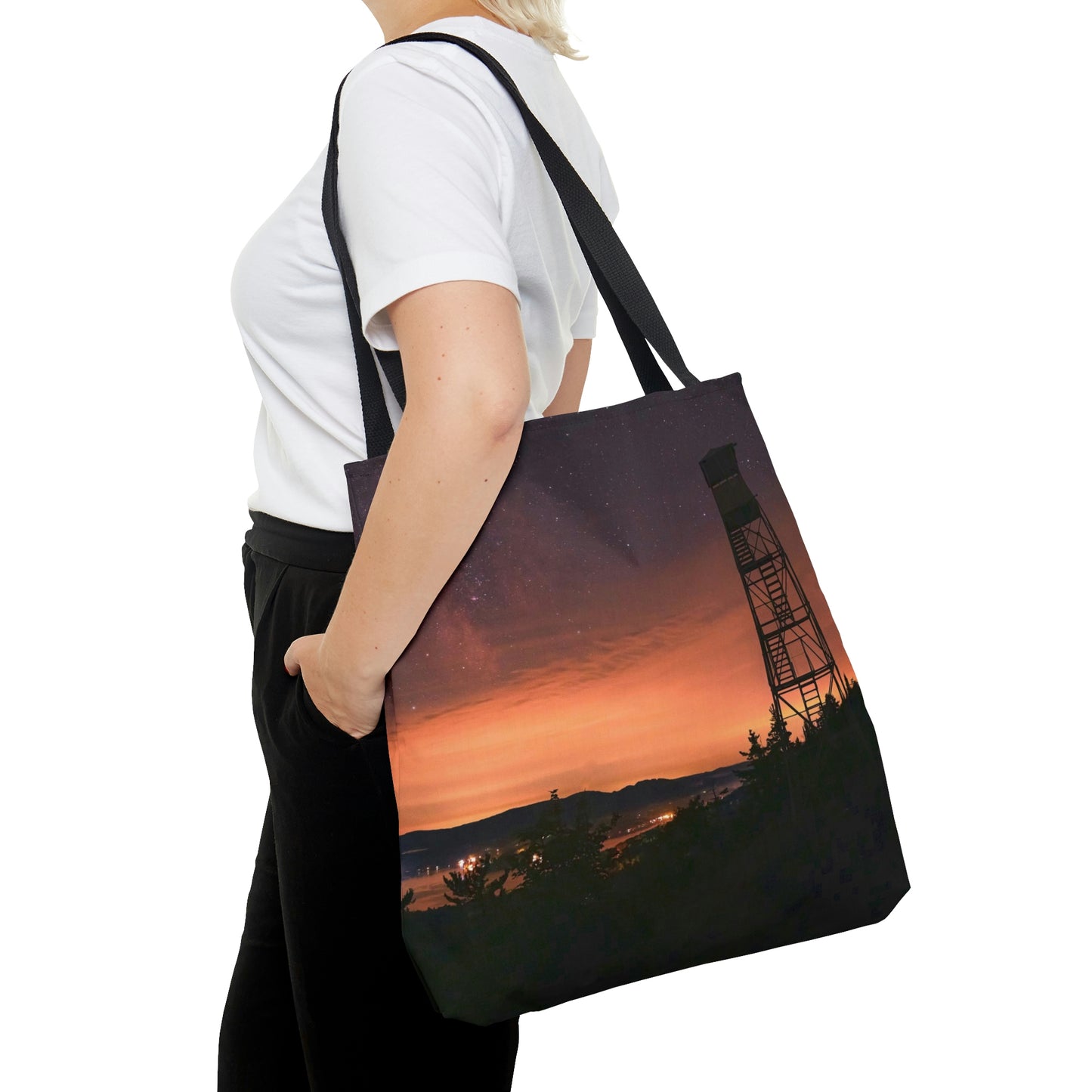 Tote Bag - Starry Night, Bald Mt.