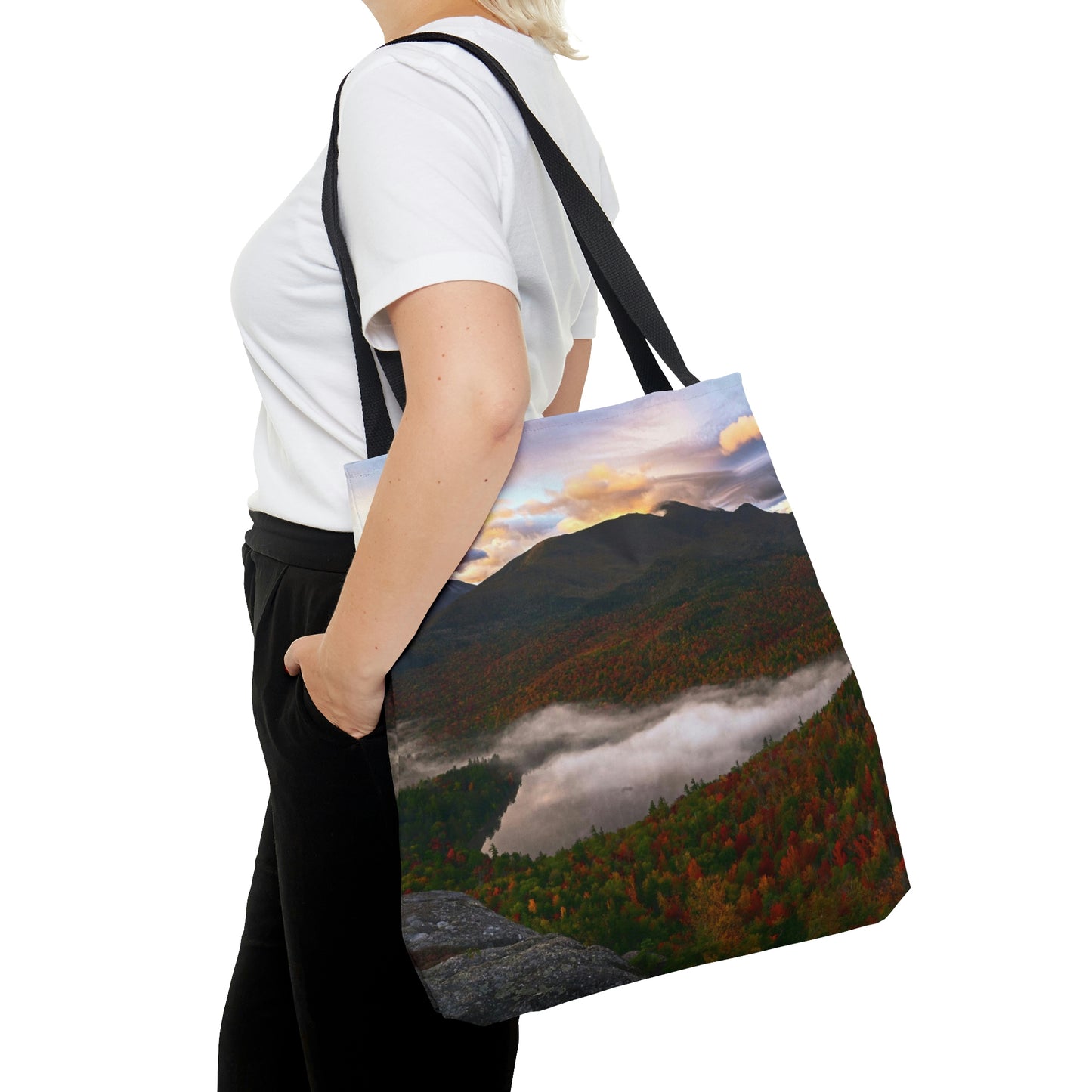 Tote Bag - Autumn Sunrise over Heart Lake
