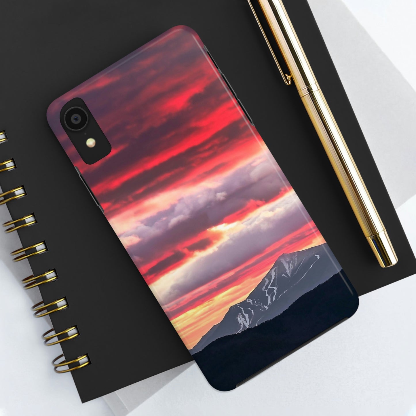 Impact Resistant Phone Case - Whiteface Mt. Sunset