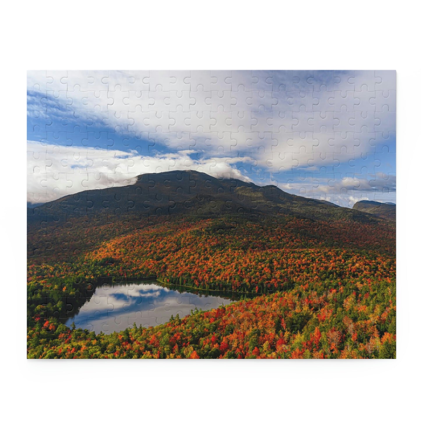 Puzzle - Heart Lake, Autumn