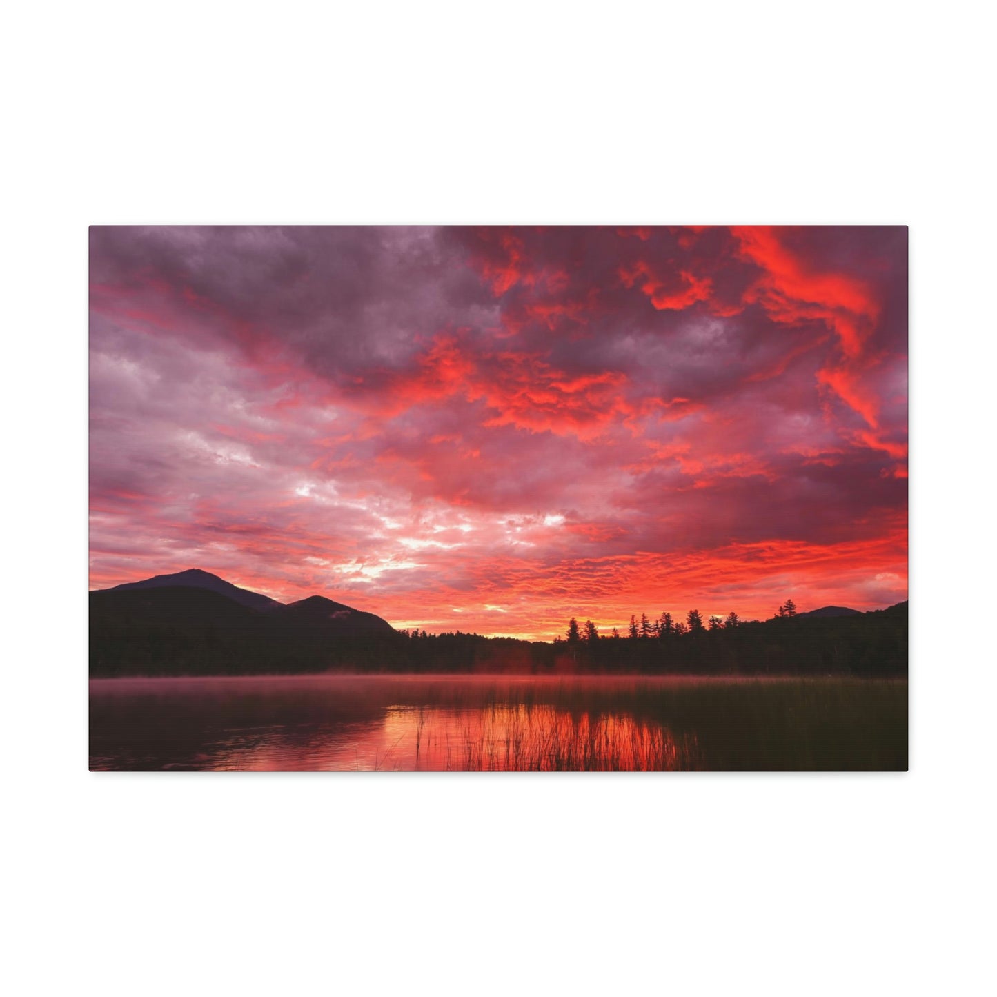 Canvas Wrap - Fire in The Sky