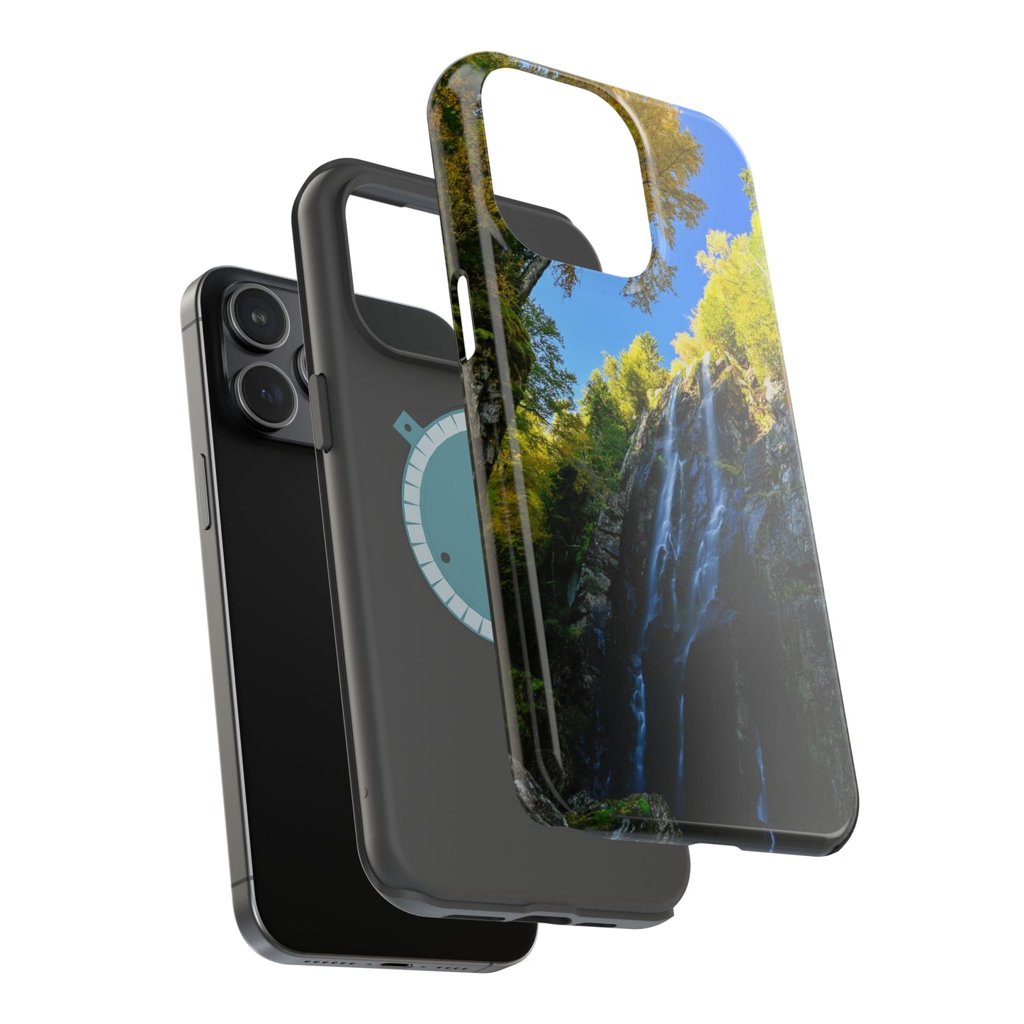 MagSafe Impact Resistant Phone Case - Rainbow Falls