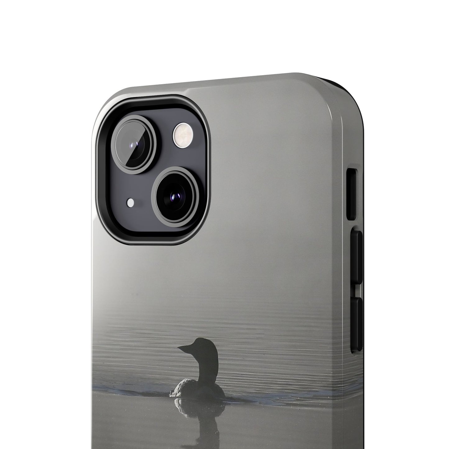 Impact Resistant Phone Case - Loon in the Mist