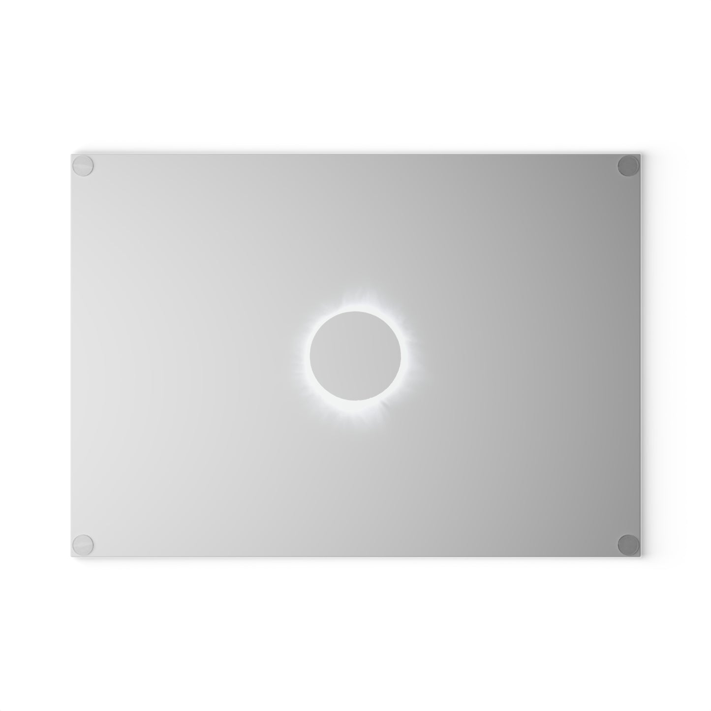 Glass Cutting Board - 2024 Solar Eclipse