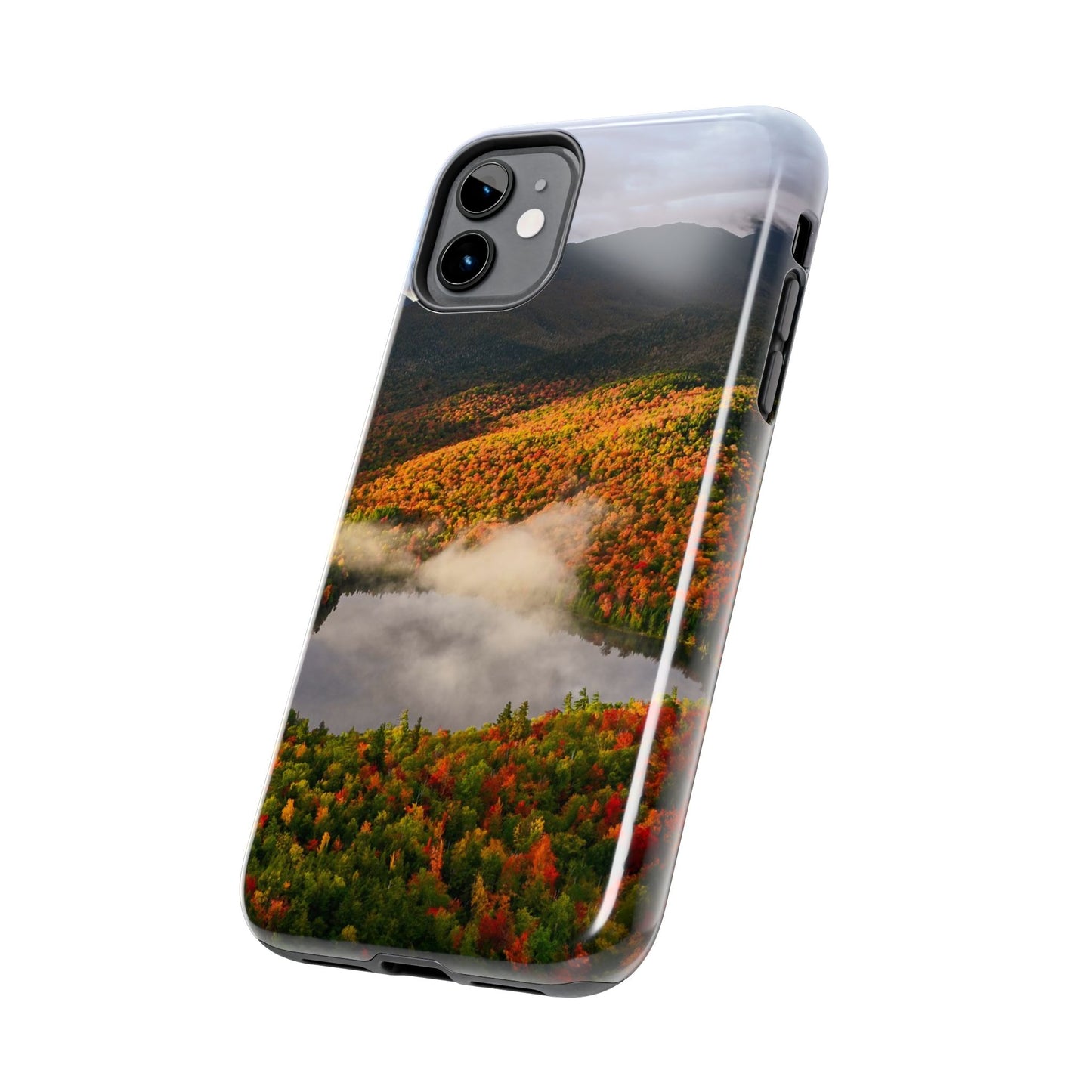 Impact Resistant Phone Case - Heart Lake Autumn