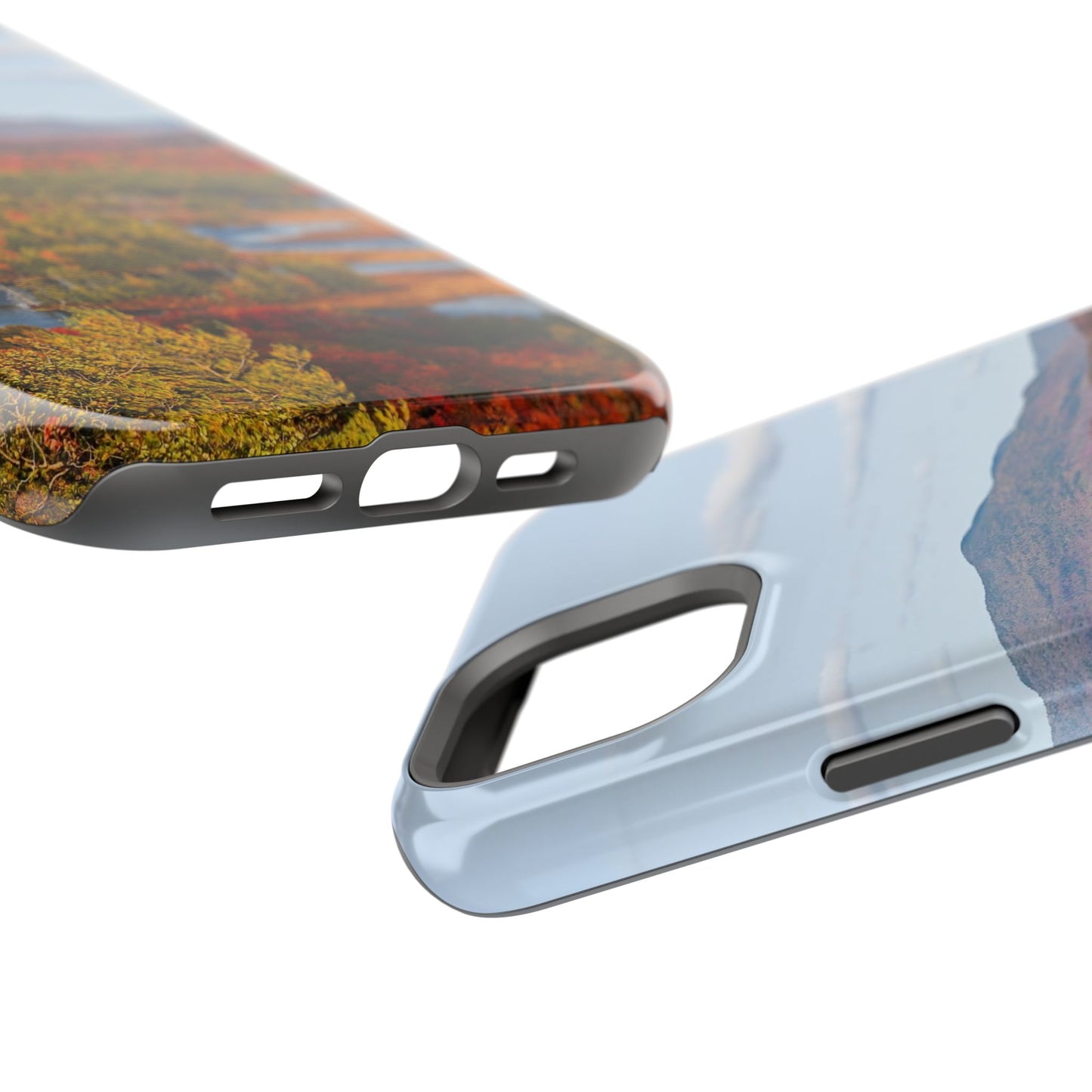 MagSafe Impact Resistant Phone Case - Mountains & Rivers Autumn