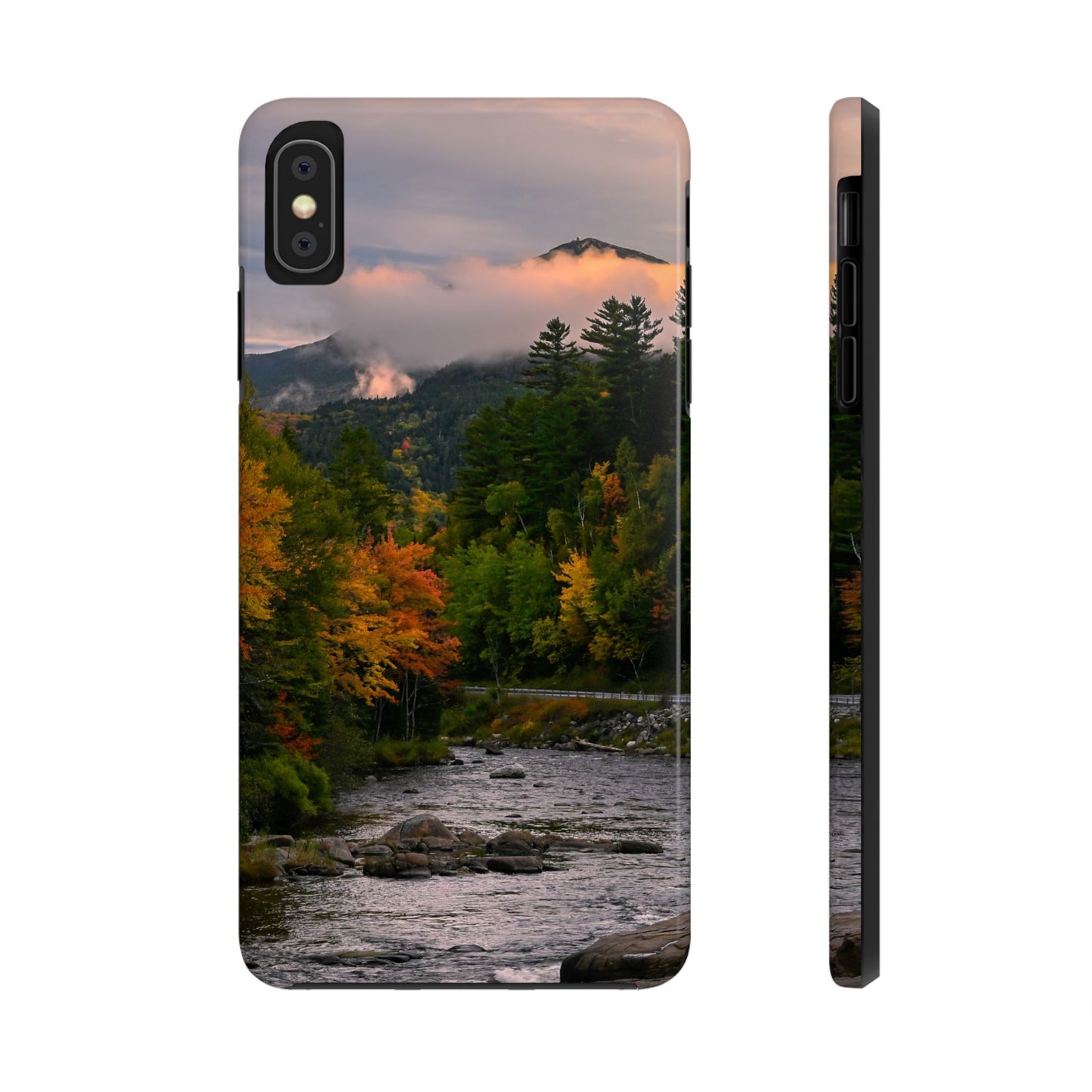 Impact Resistant Phone Case - Ausable Autumn Morning