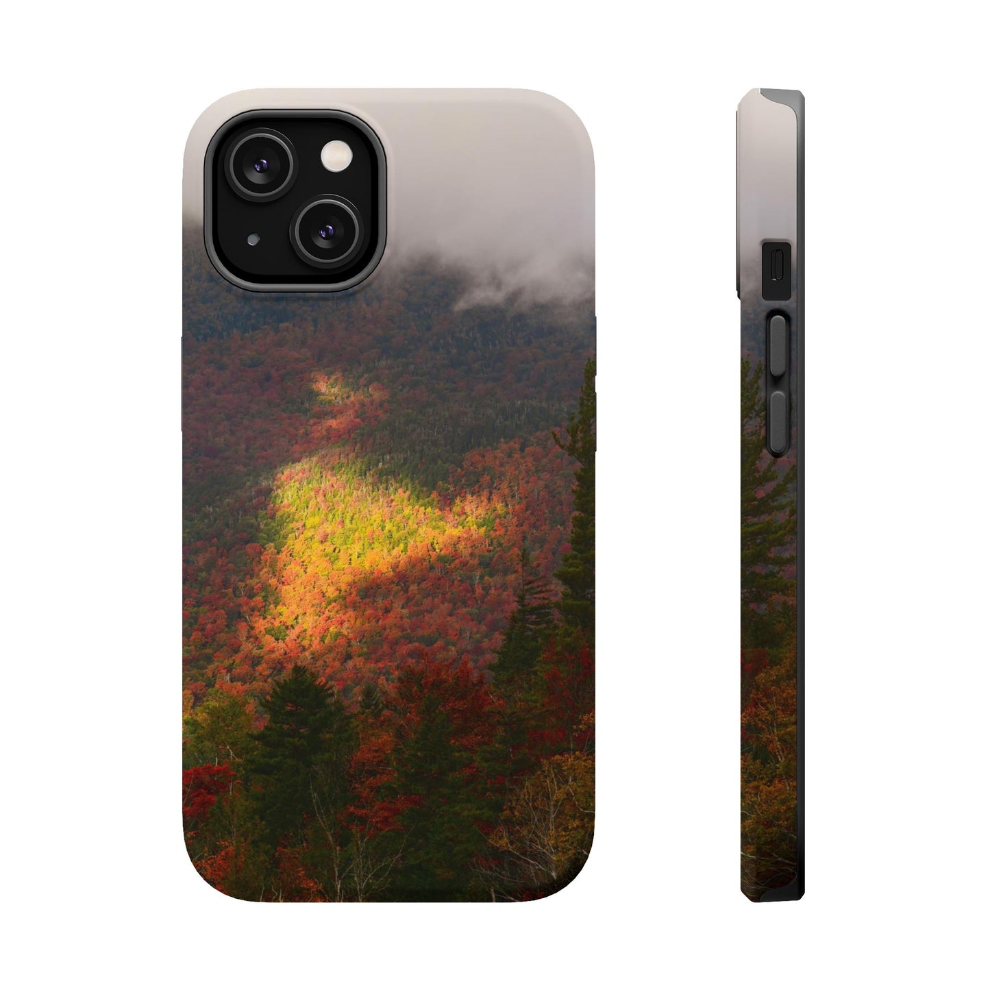 MagSafe Impact Resistant Phone Case - Adirondack Fall Fog & Foliage