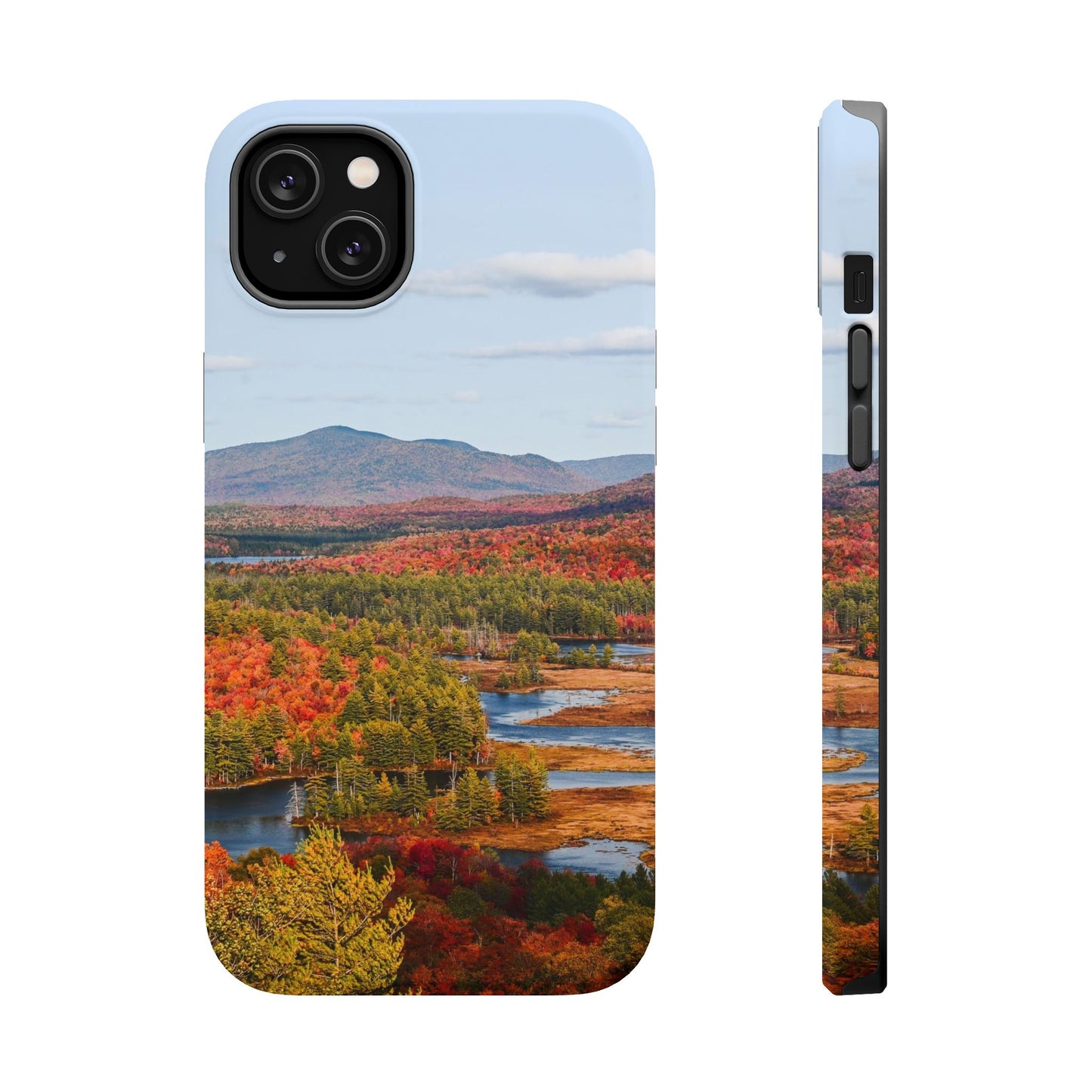 MagSafe Impact Resistant Phone Case - Mountains & Rivers Autumn