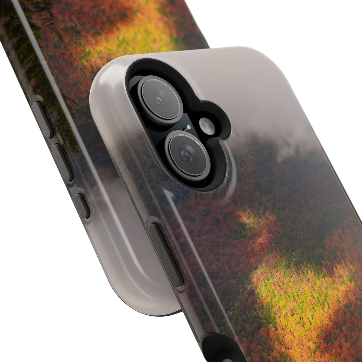 MagSafe Impact Resistant Phone Case - Adirondack Fall Fog & Foliage