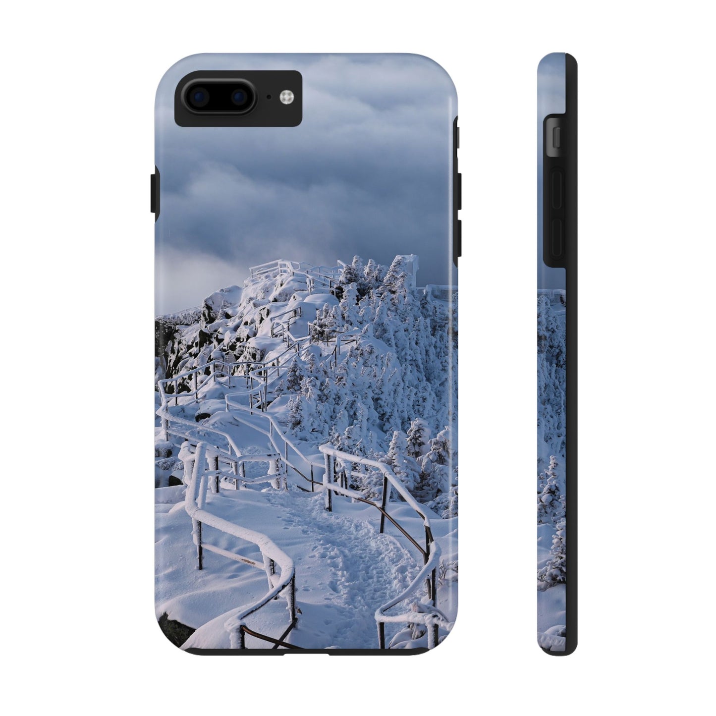 Impact Resistant Phone Case - Whiteface Castle in the Clouds